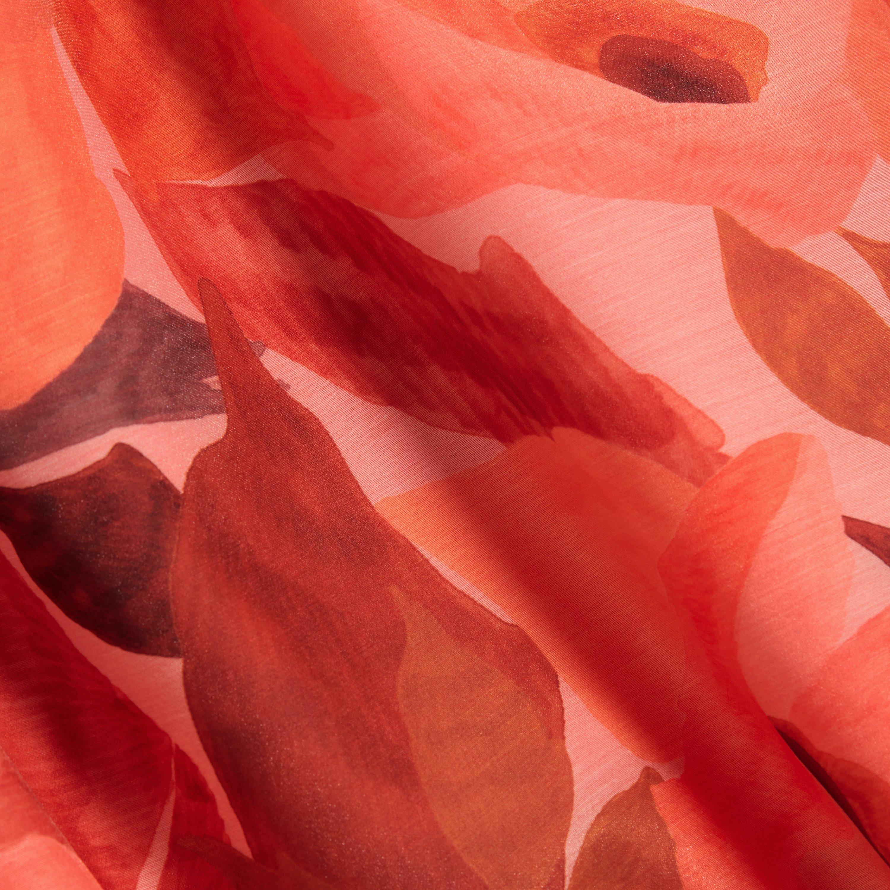 CORAL - Ted Baker - Women's Print Midi Skirt - 4
