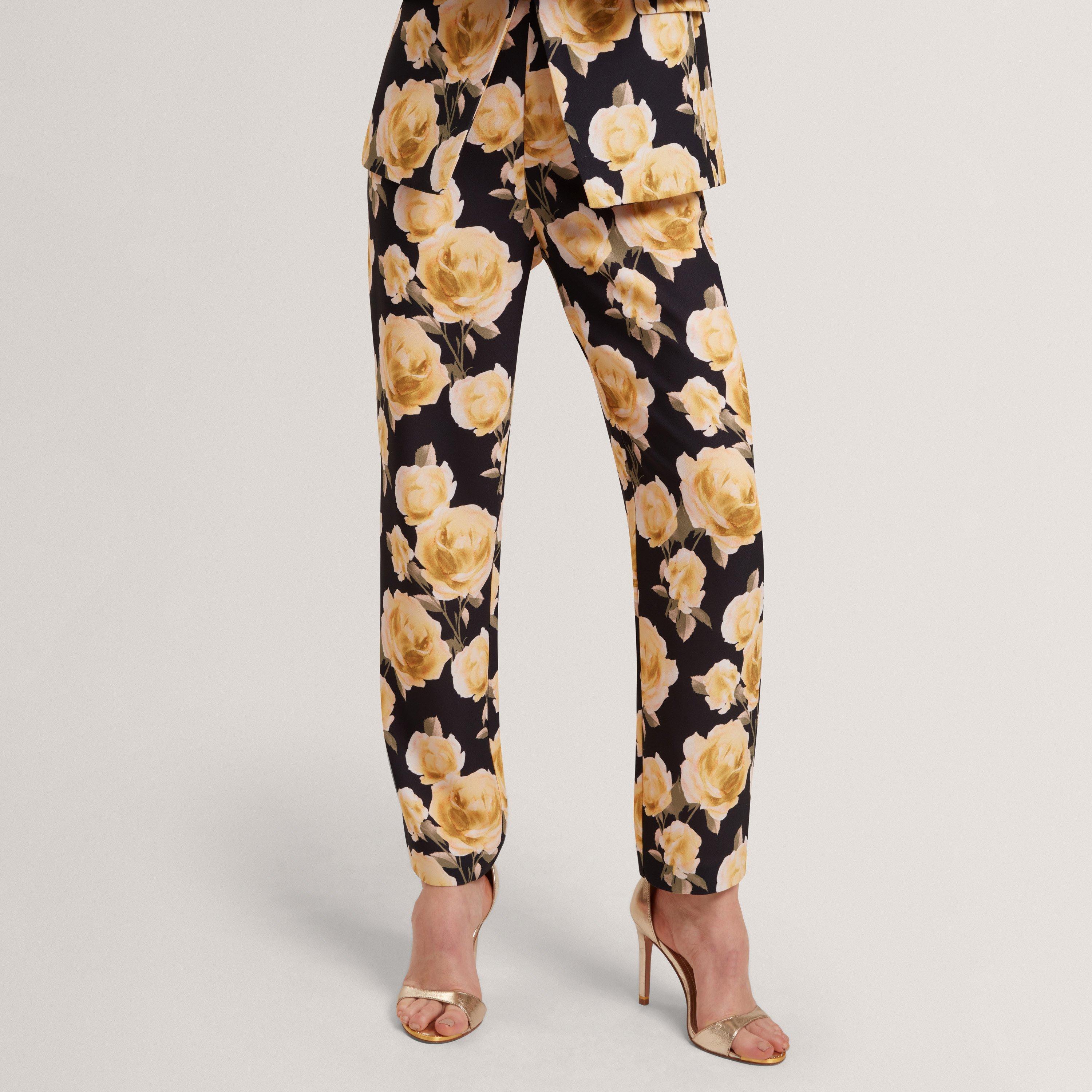 BLACK - Ted Baker - Women's Tapered Tailored Trousers - 2