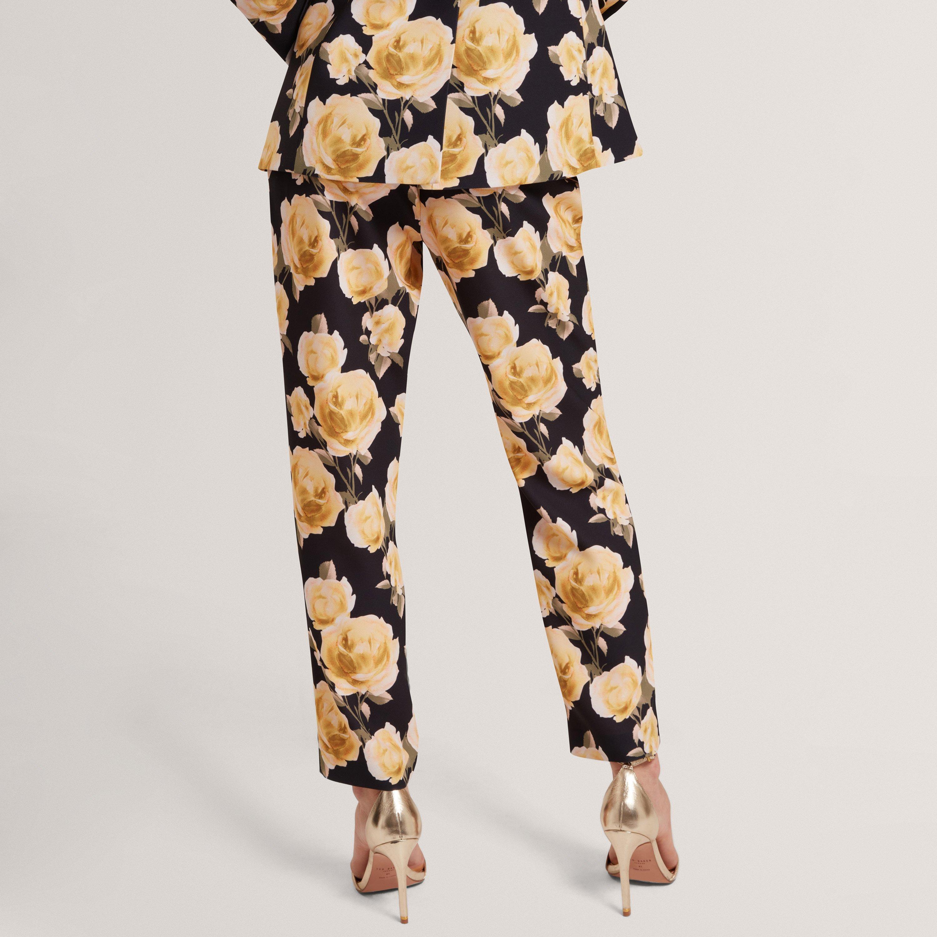 BLACK - Ted Baker - Women's Tapered Tailored Trousers - 3