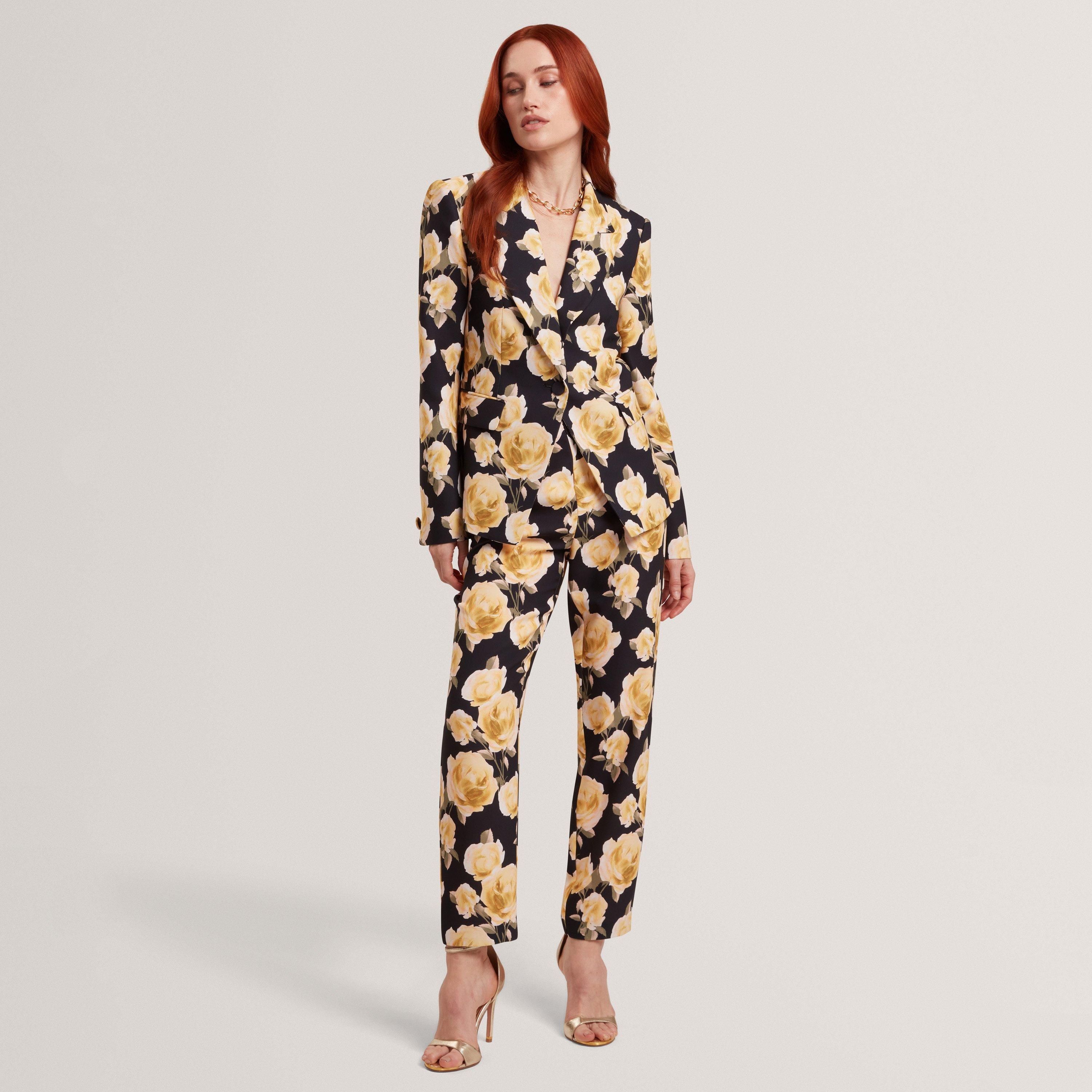 BLACK - Ted Baker - Women's Tapered Tailored Trousers - 5