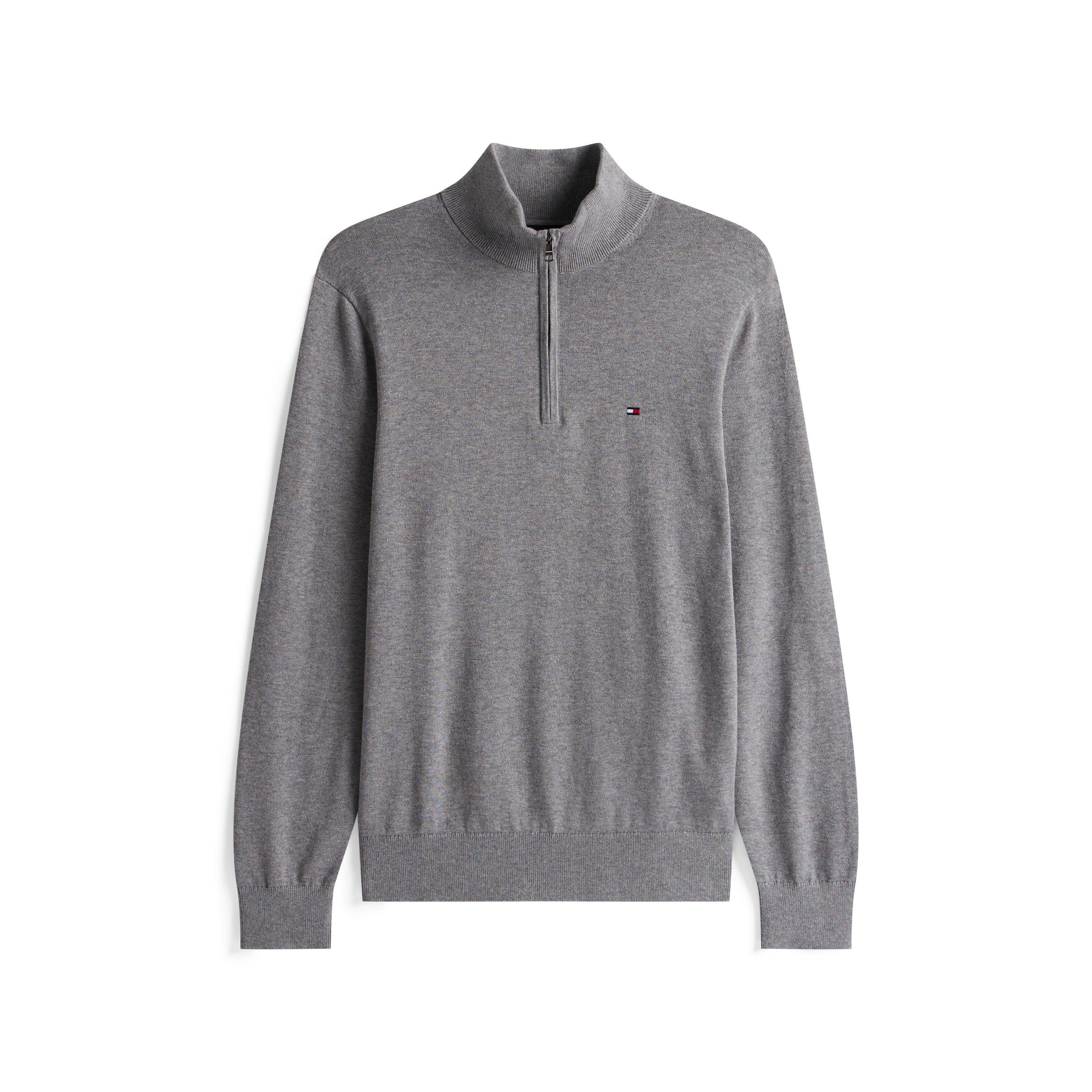 Tommy Hilfiger Tommy Hilfiger Essential Cotton Zip Mock