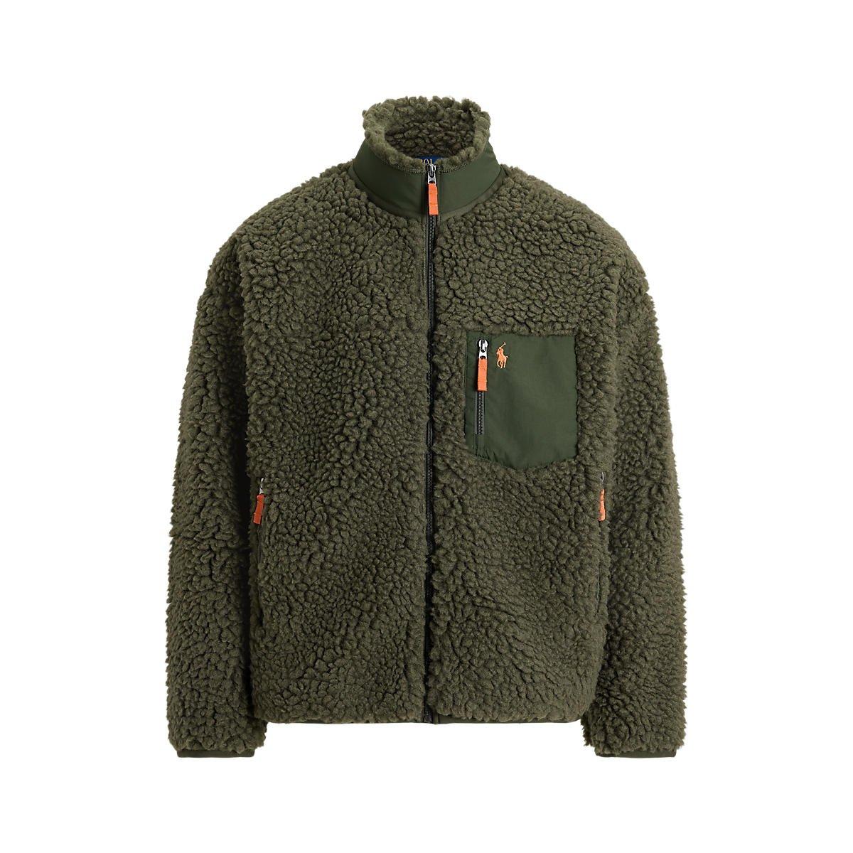 Company Olive - Polo Ralph Lauren - Polo Hi-Pile FZ Flc Sn05
