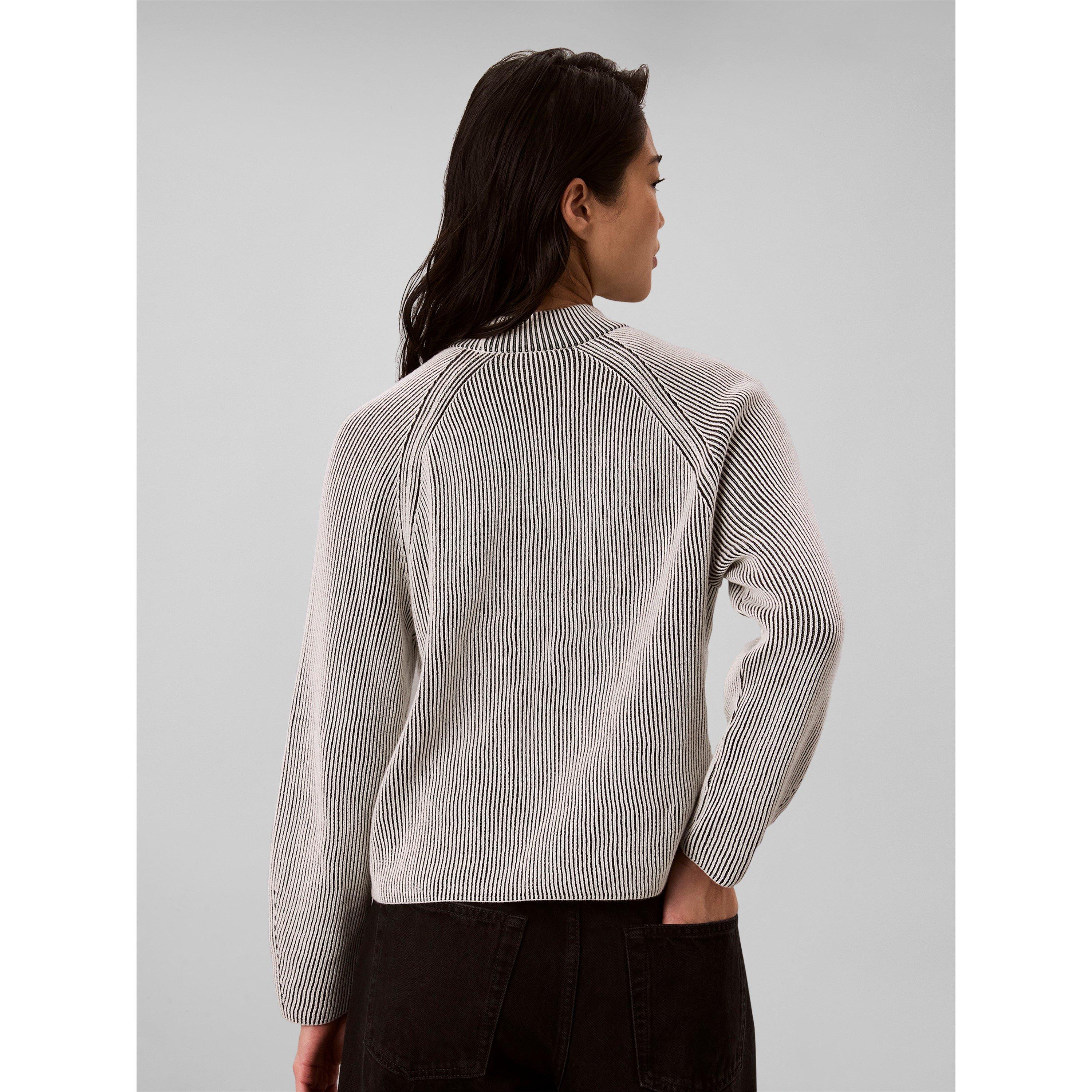 Black/Grey - Calvin Klein Jeans - CKJ Rib MN Jmpr Ld64 - 7
