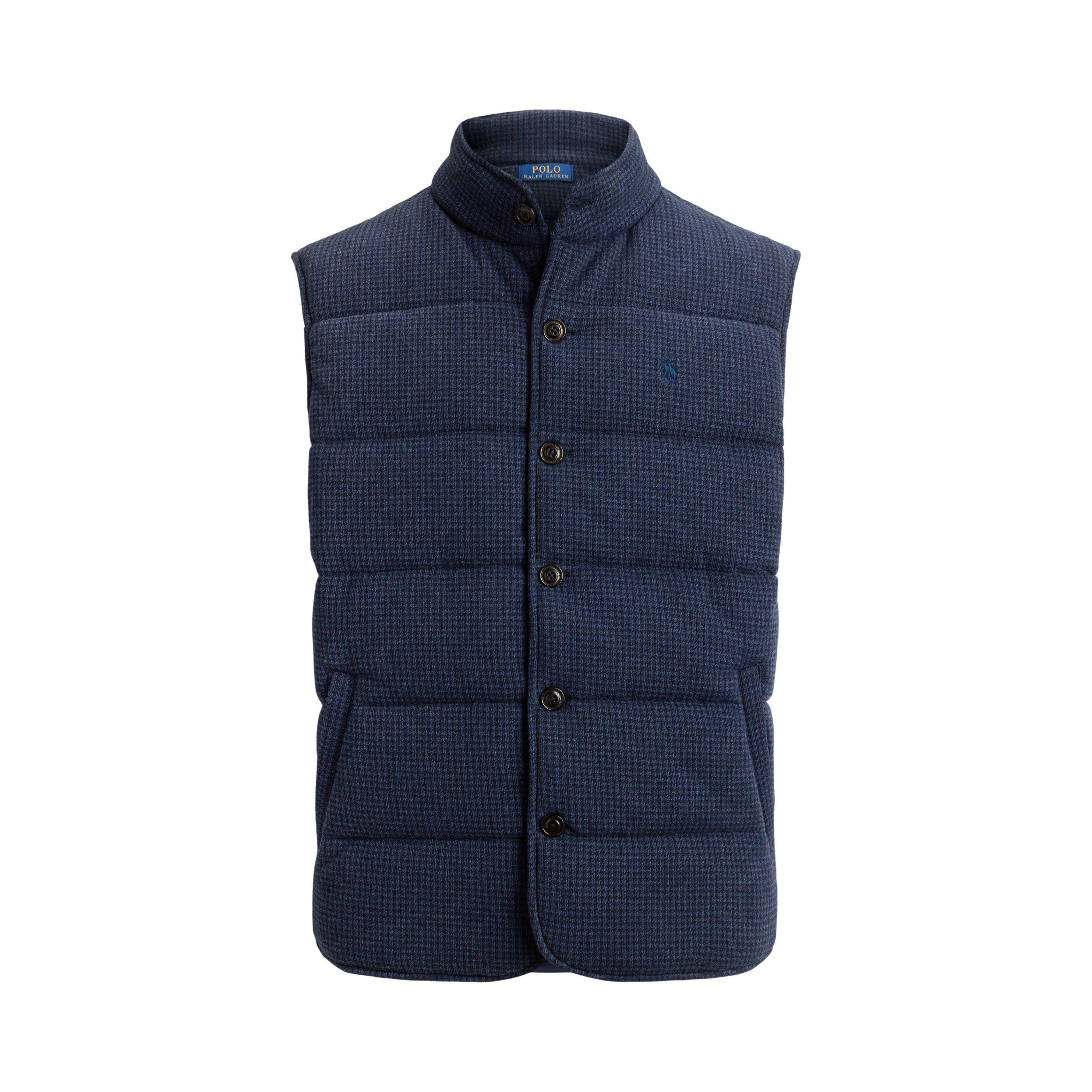 Wnter Hthr Nvy - Polo Ralph Lauren - Polo Dogtooth Vest Sn64 - 1