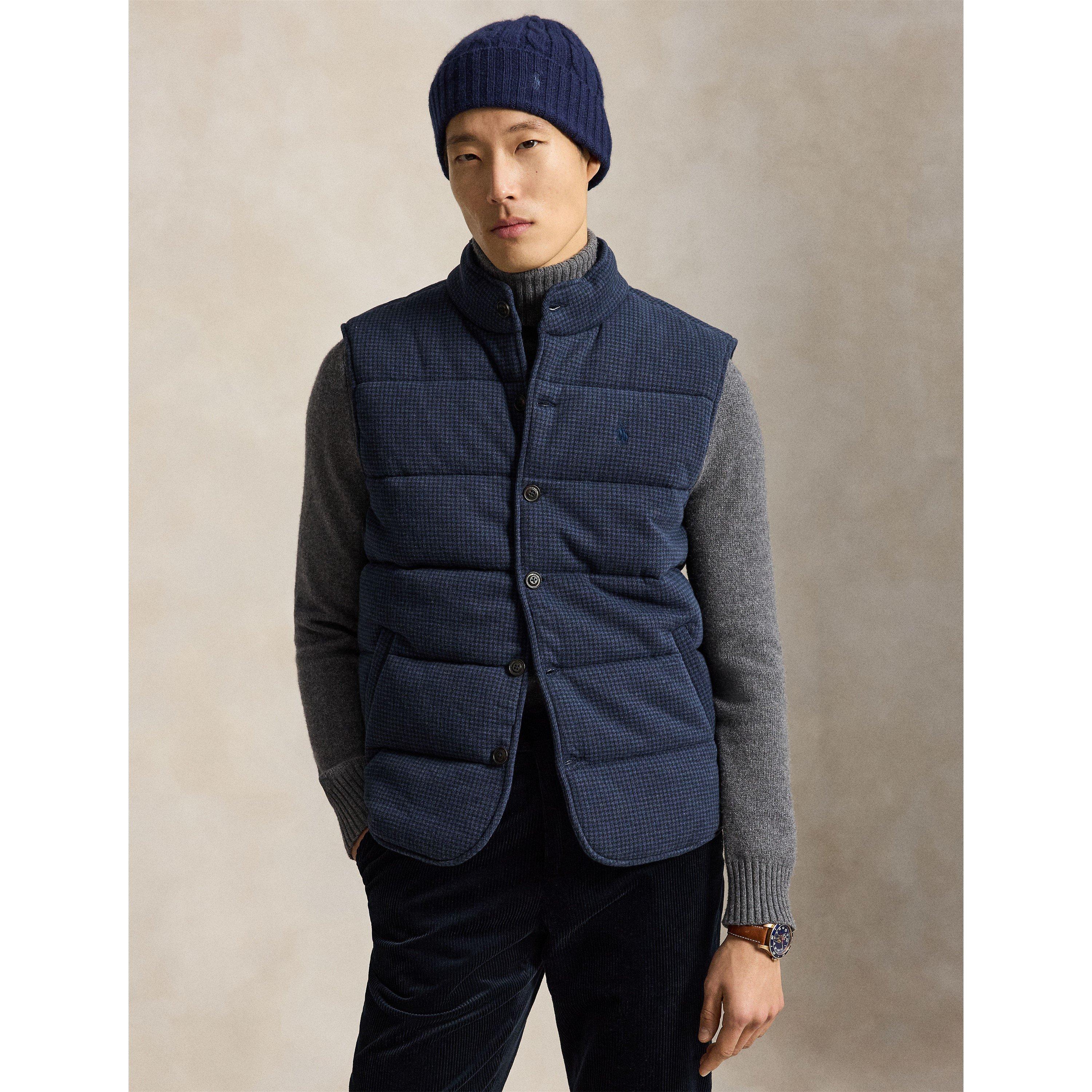 Wnter Hthr Nvy - Polo Ralph Lauren - Polo Dogtooth Vest Sn64 - 2