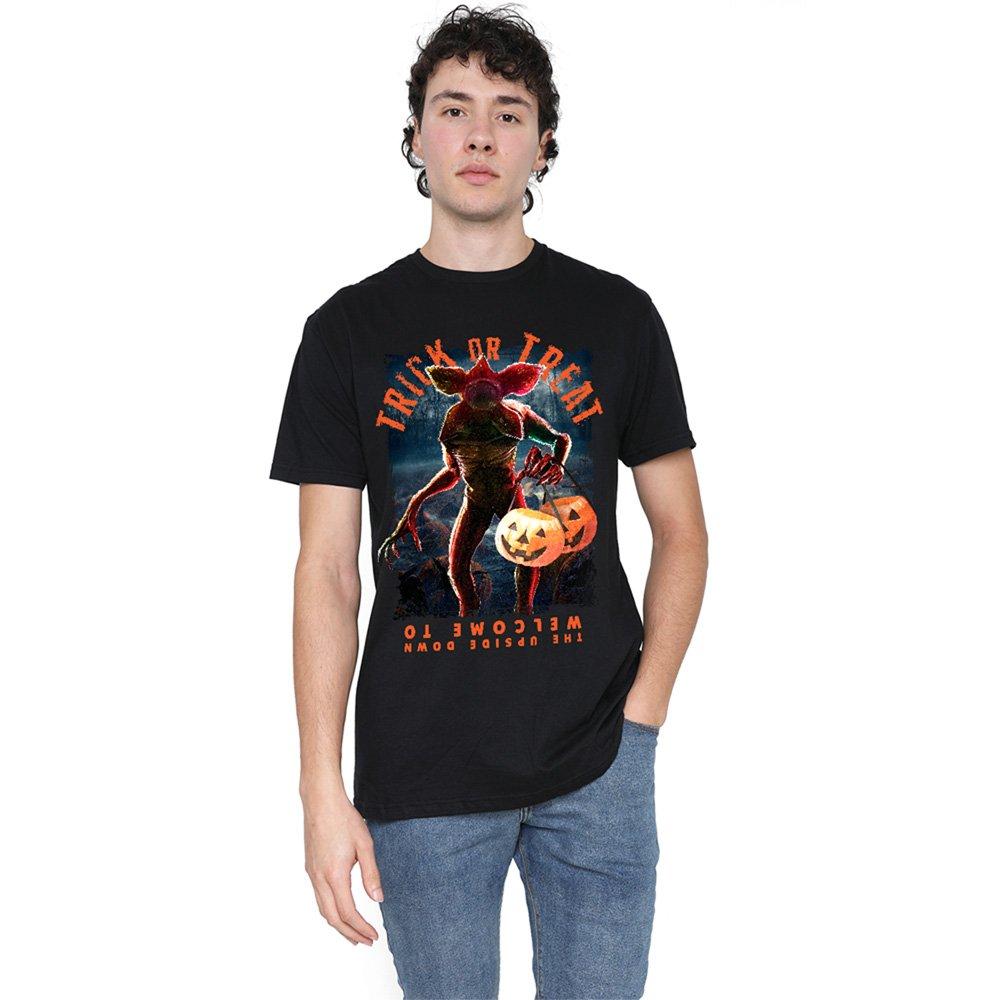 Black - Stranger Things - Stranger Things Demogorgon Trick Or Treat T-Shirt - 1