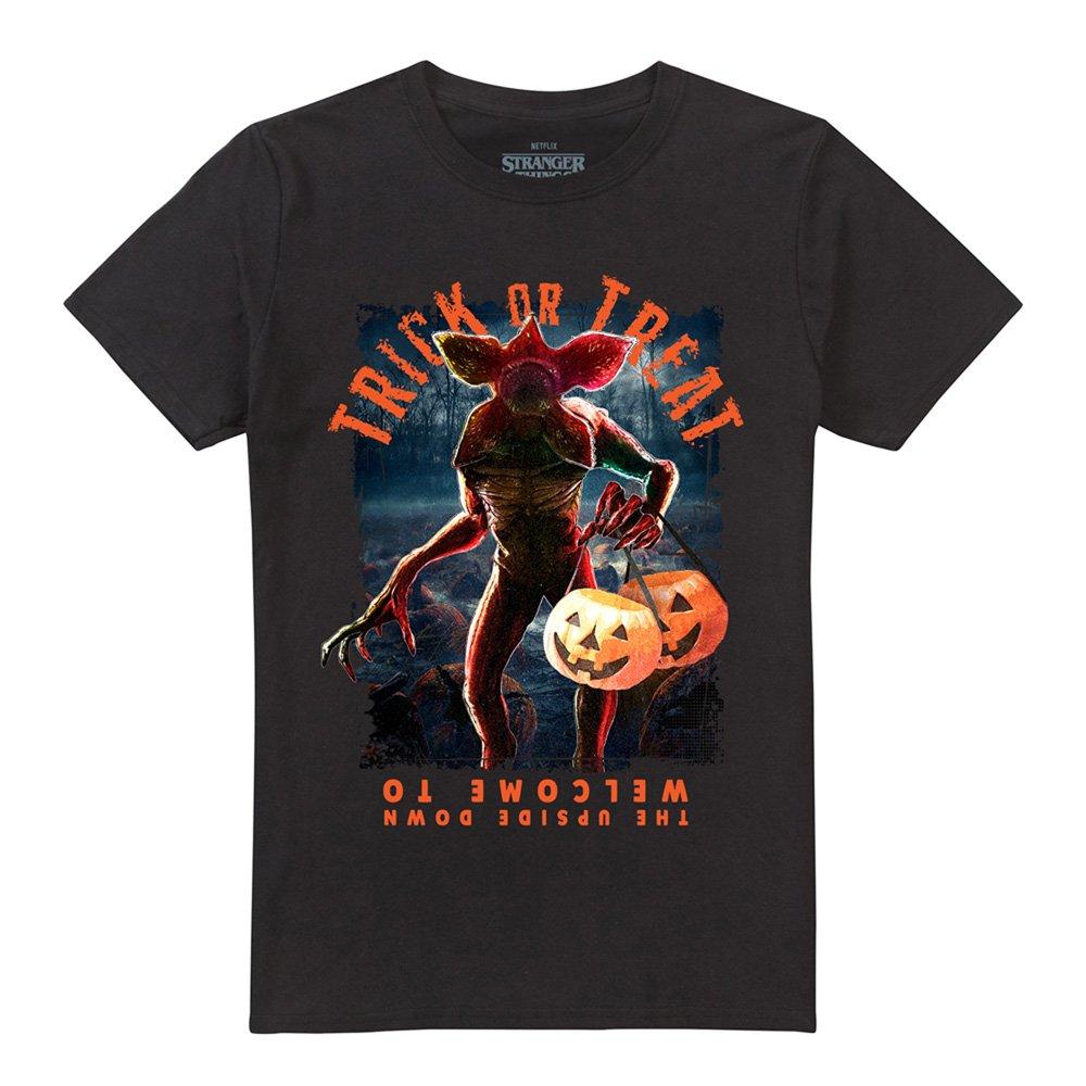 Black - Stranger Things - Stranger Things Demogorgon Trick Or Treat T-Shirt - 4