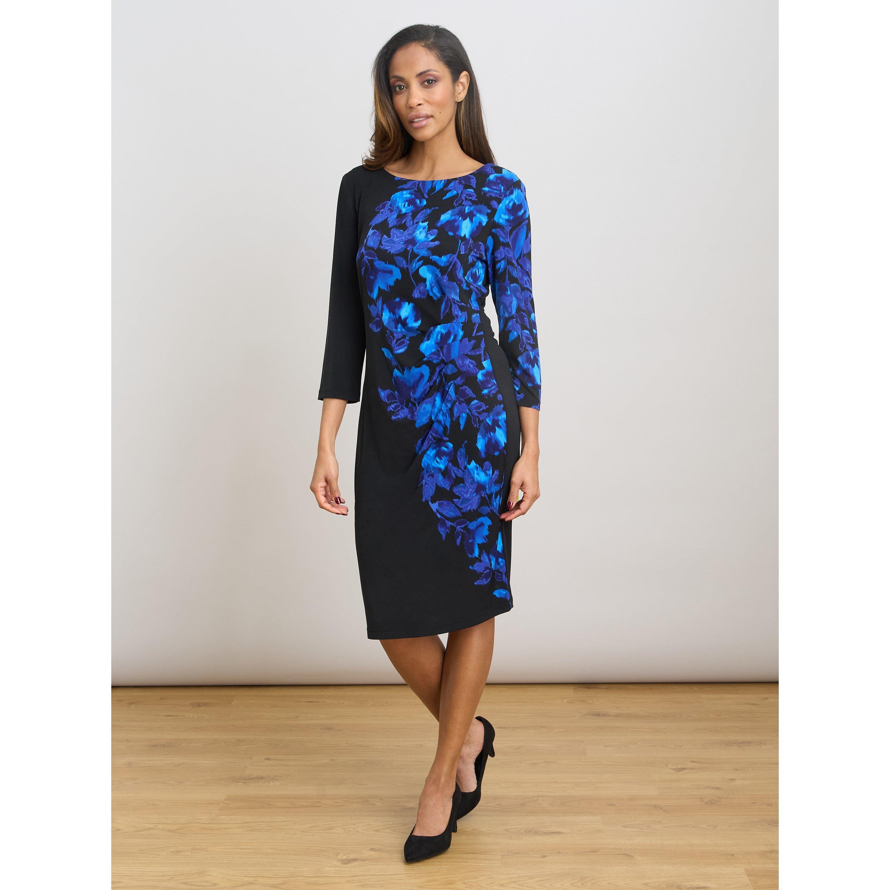 Black Saphire - Gina Bacconi - Hayleigh Floral Print Dress - 6