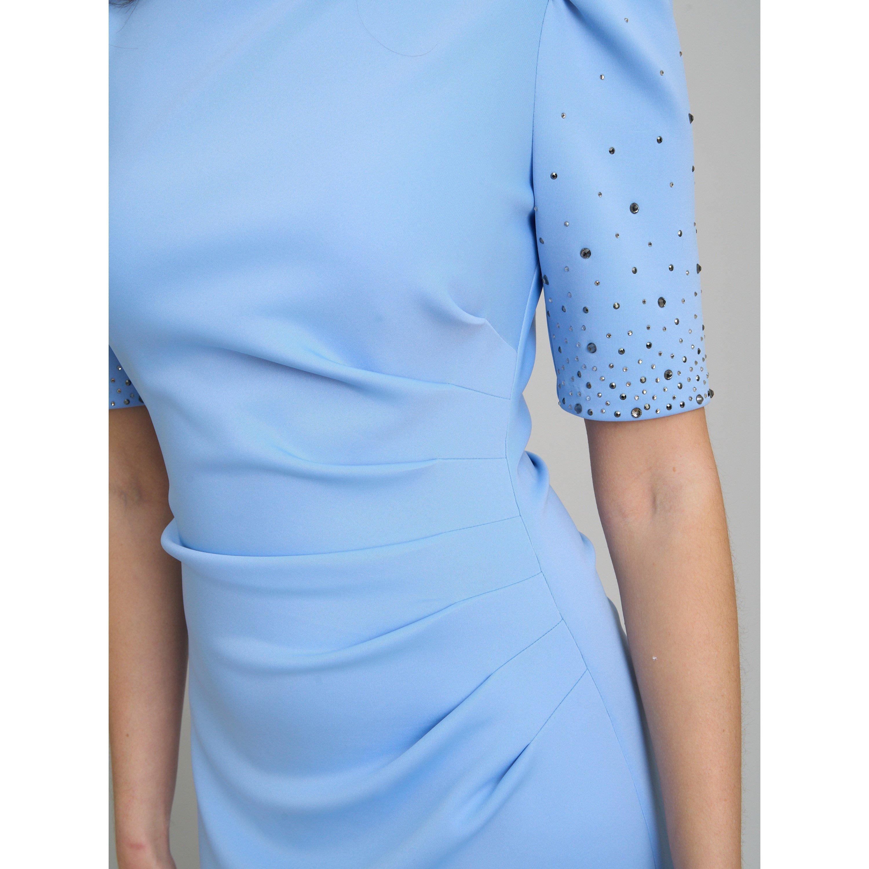 Perri - Gina Bacconi - Jadie Maxi Dress With Beaded Sleeves - 5