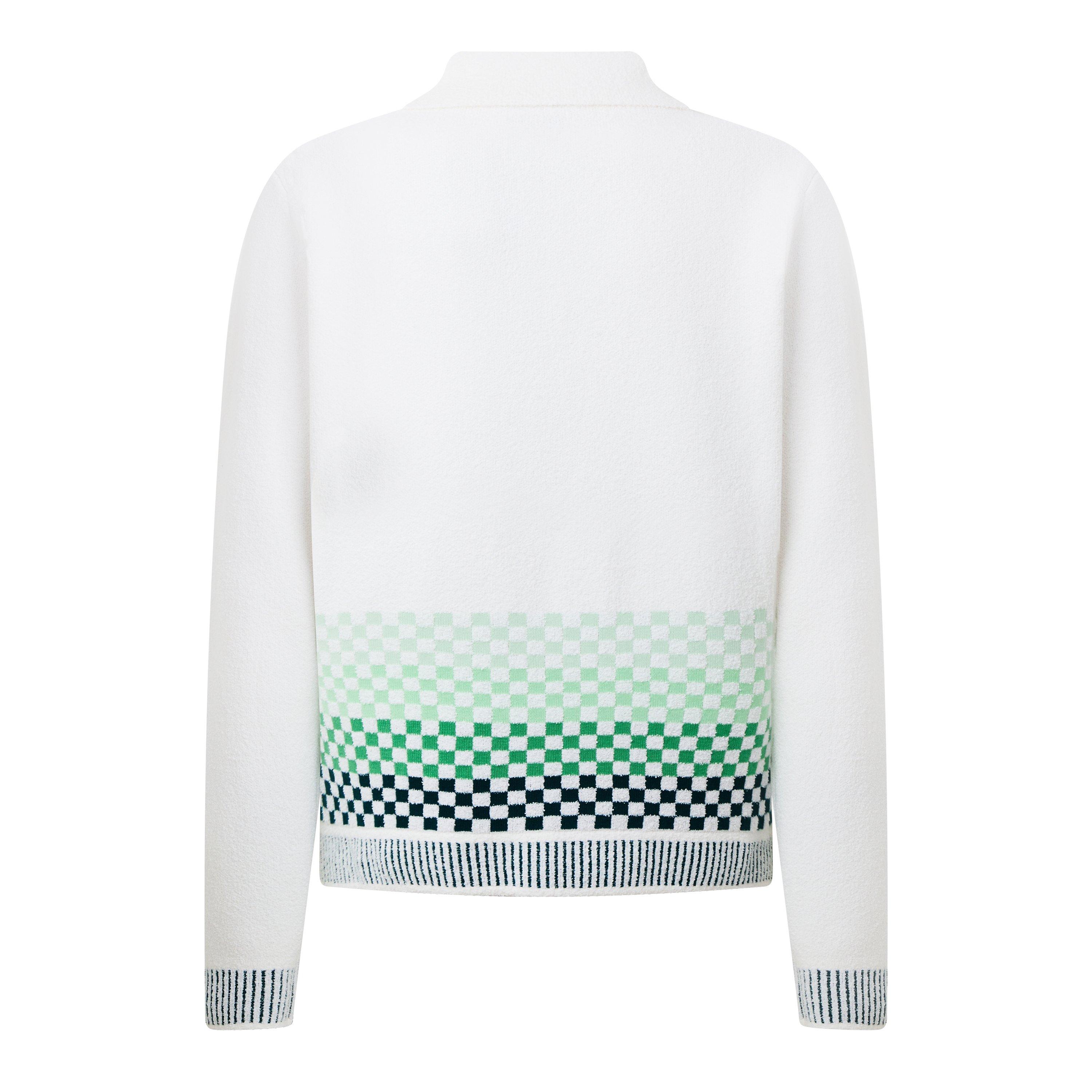 White - Casablanca - Casa Check LS Polo Sn64 - 2