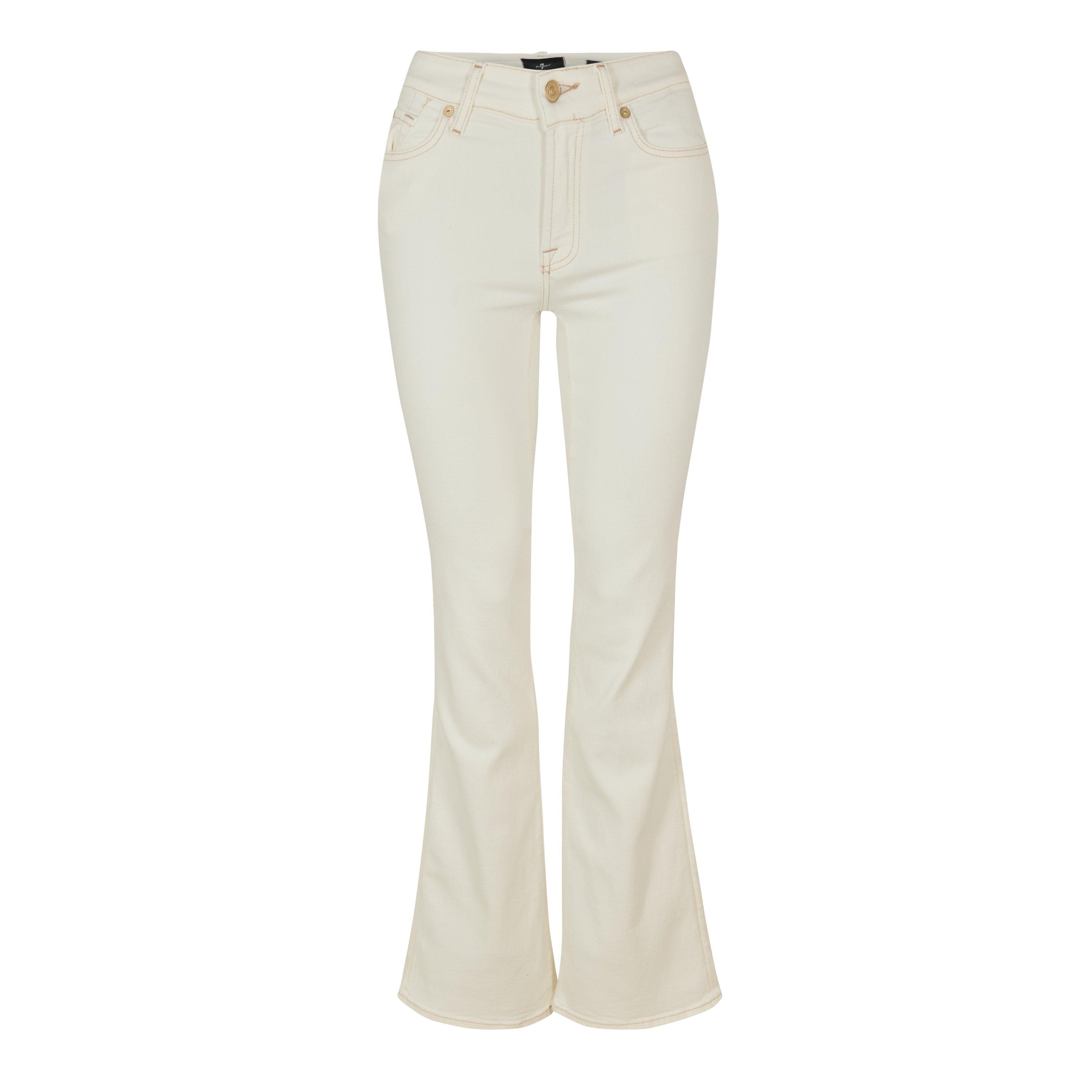 7 For All Mankind Women's Bootcut Jeans - Sugar - 32 (XL)