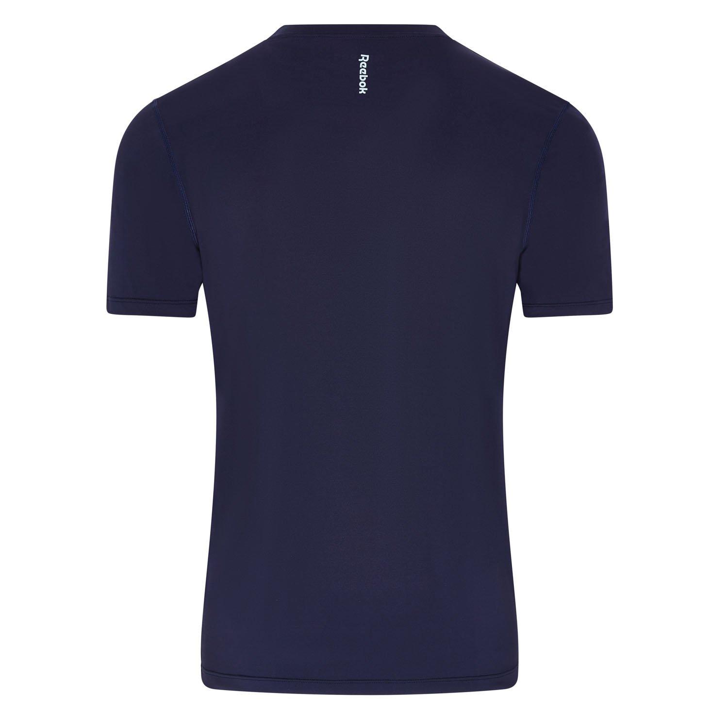 Houtskool/Marineblauw - Reebok - Reebok Mens 2 pack T-Shirts Clancy - 3