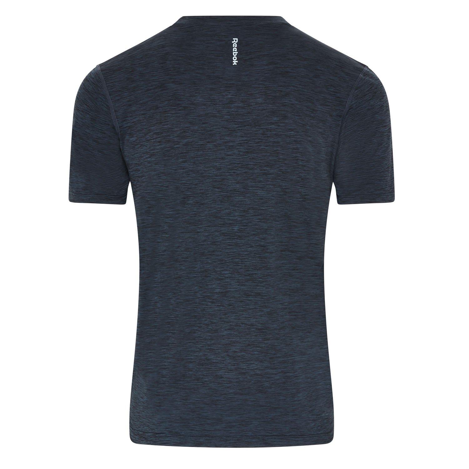 Houtskool/Marineblauw - Reebok - Reebok Mens 2 pack T-Shirts Clancy - 5