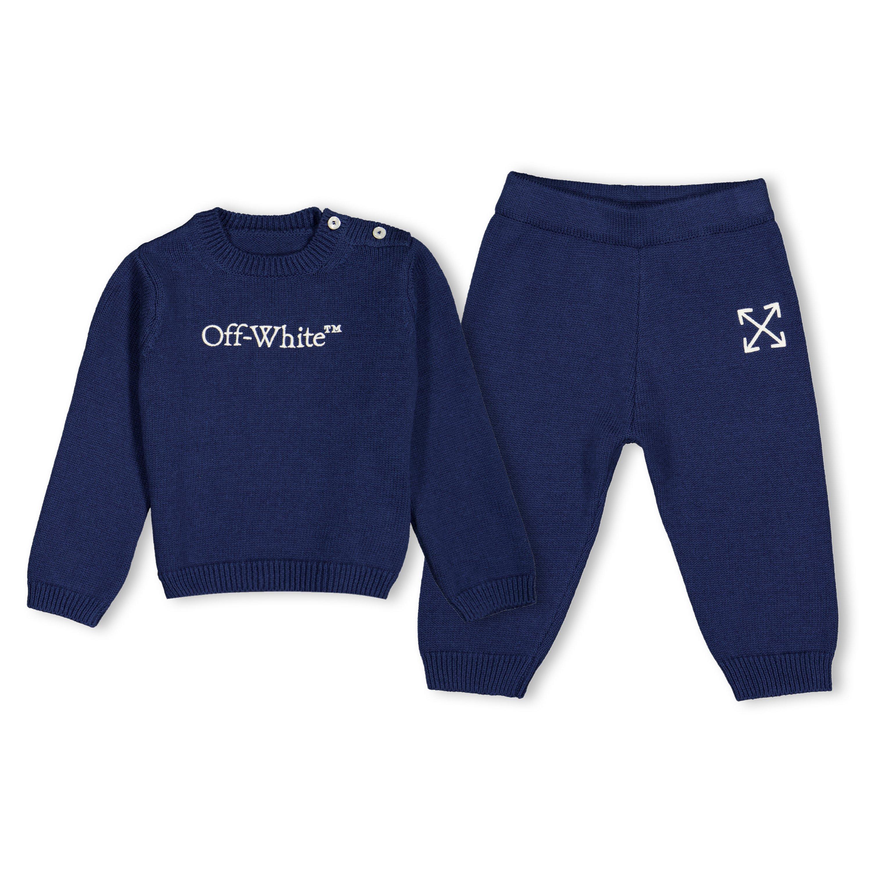 Blue Nights - Off White - Off Knitted Set In63 - 1