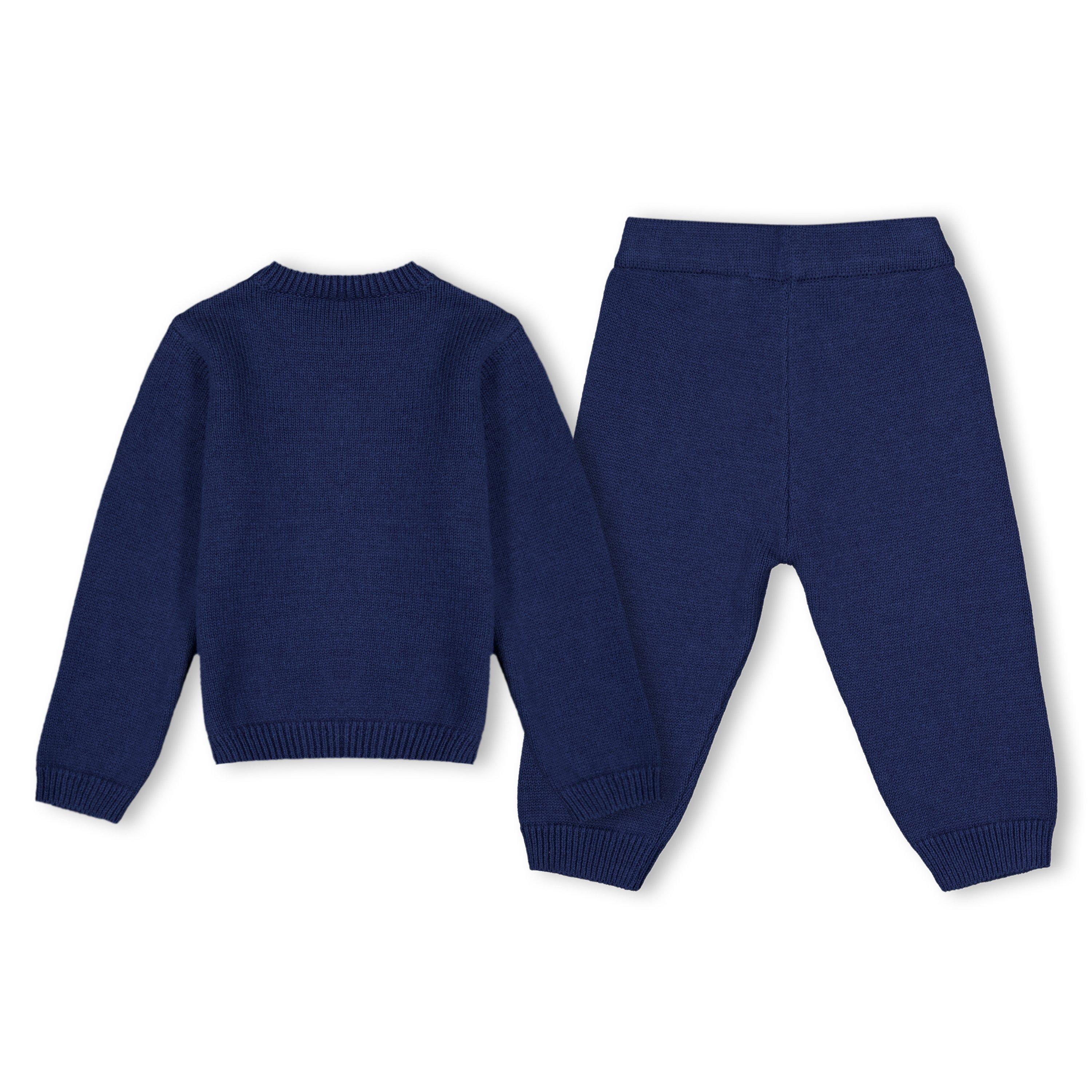 Blue Nights - Off White - Off Knitted Set In63 - 2