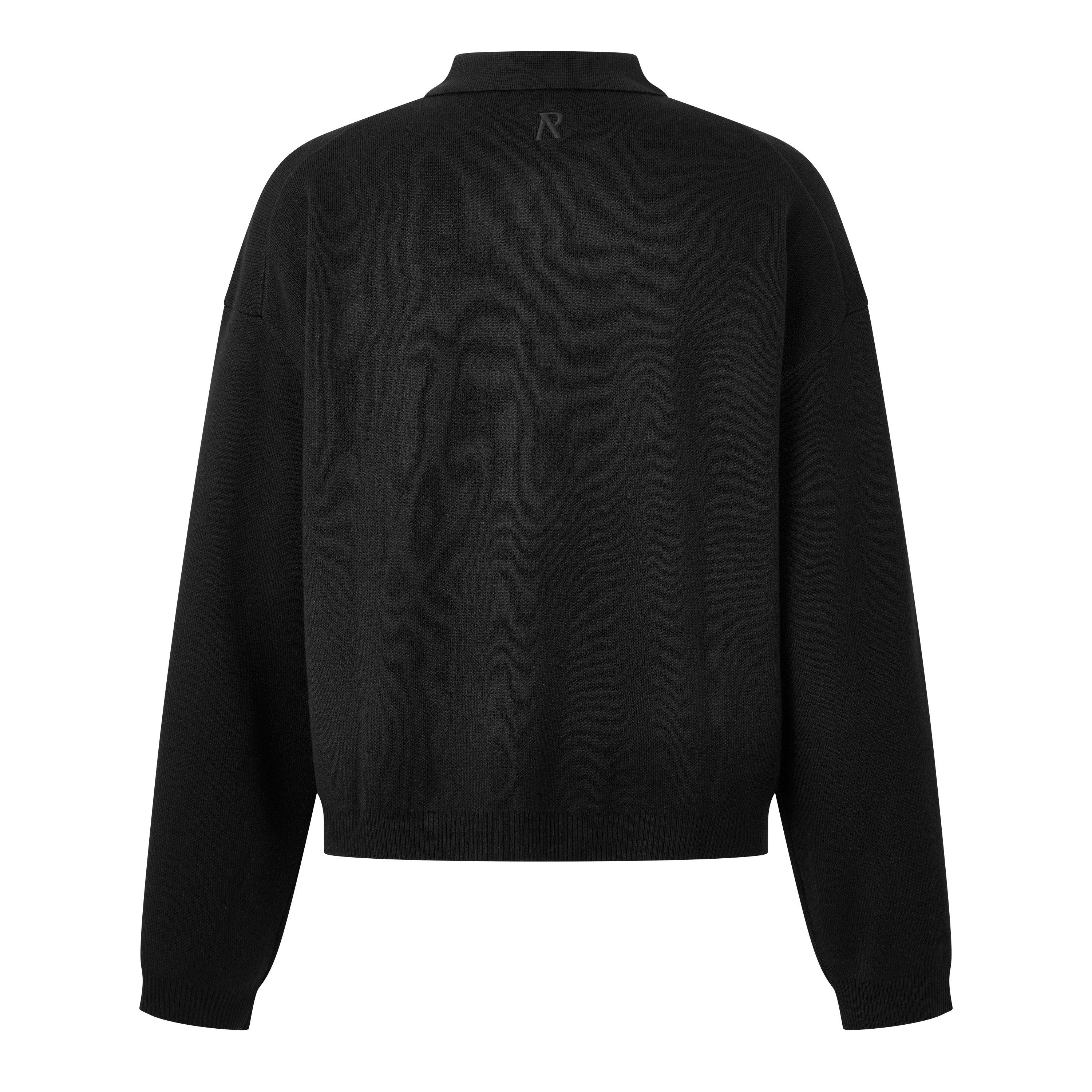 Jet Black - Represent - Rep Initial Knt Coac Sn64 - 2