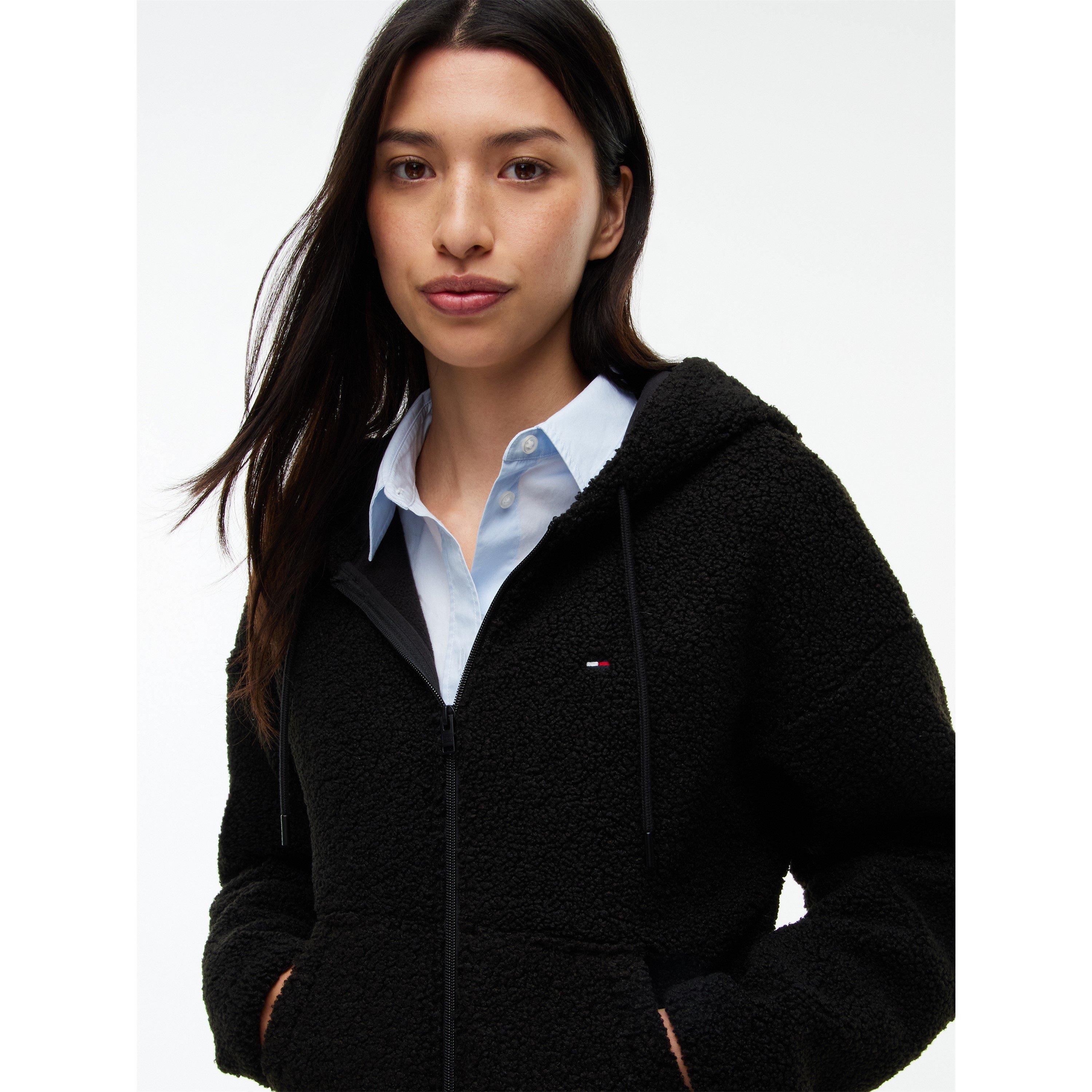 Crna - Tommy Jeans - TJ Teddy Hd Jkt Ld64 - 3