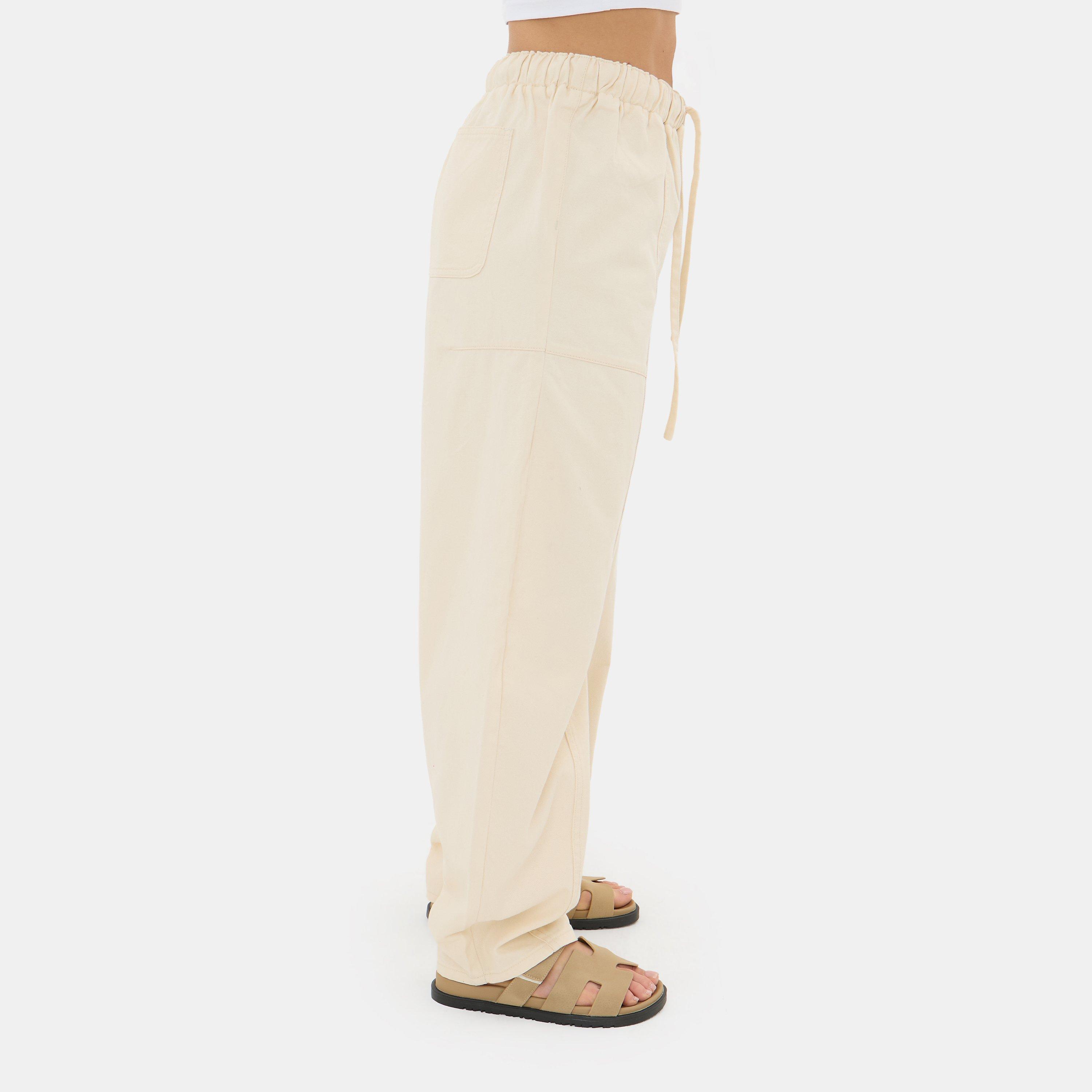 Ecru - I Saw It First - Ecru Barrel Jean - 3