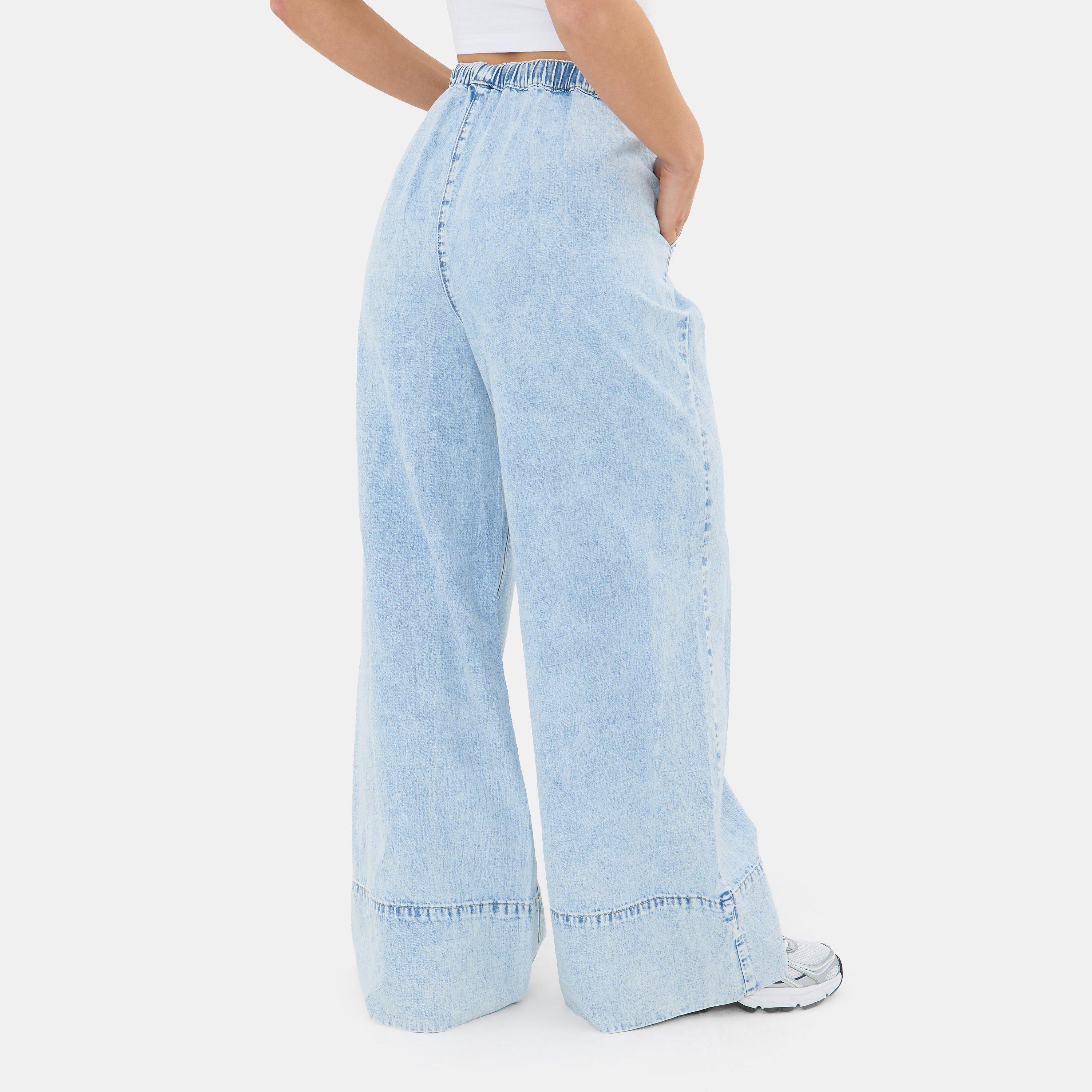 Hellwäsche - I Saw It First - Palazzo Denim Jogger - 4