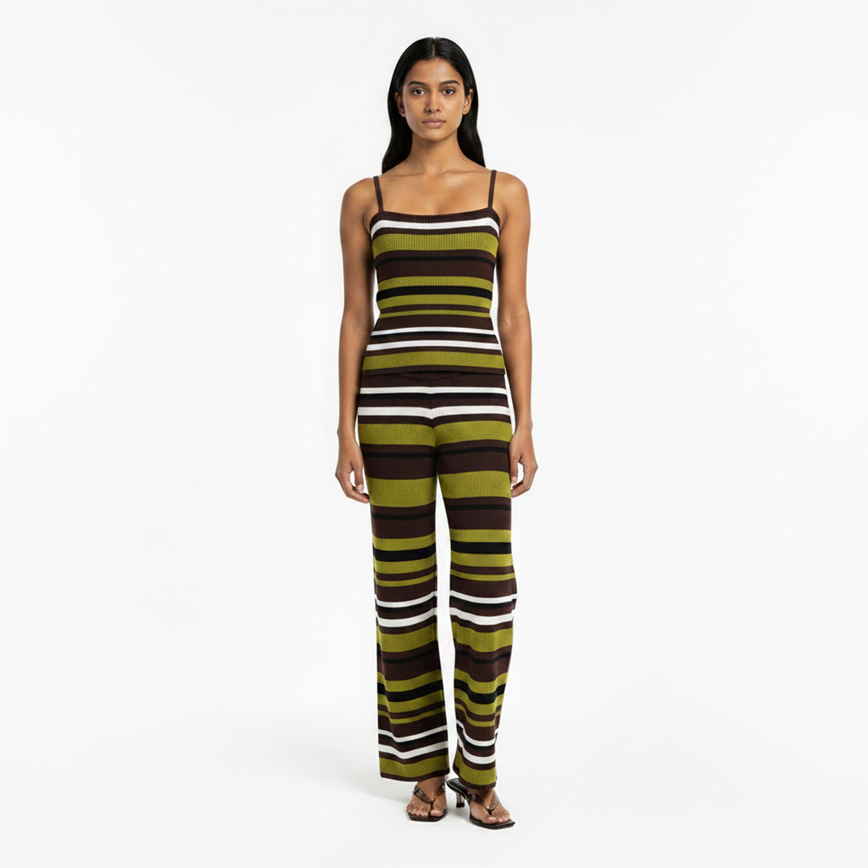 Multi - I Saw It First - Striped Knitted Cami Top - 5
