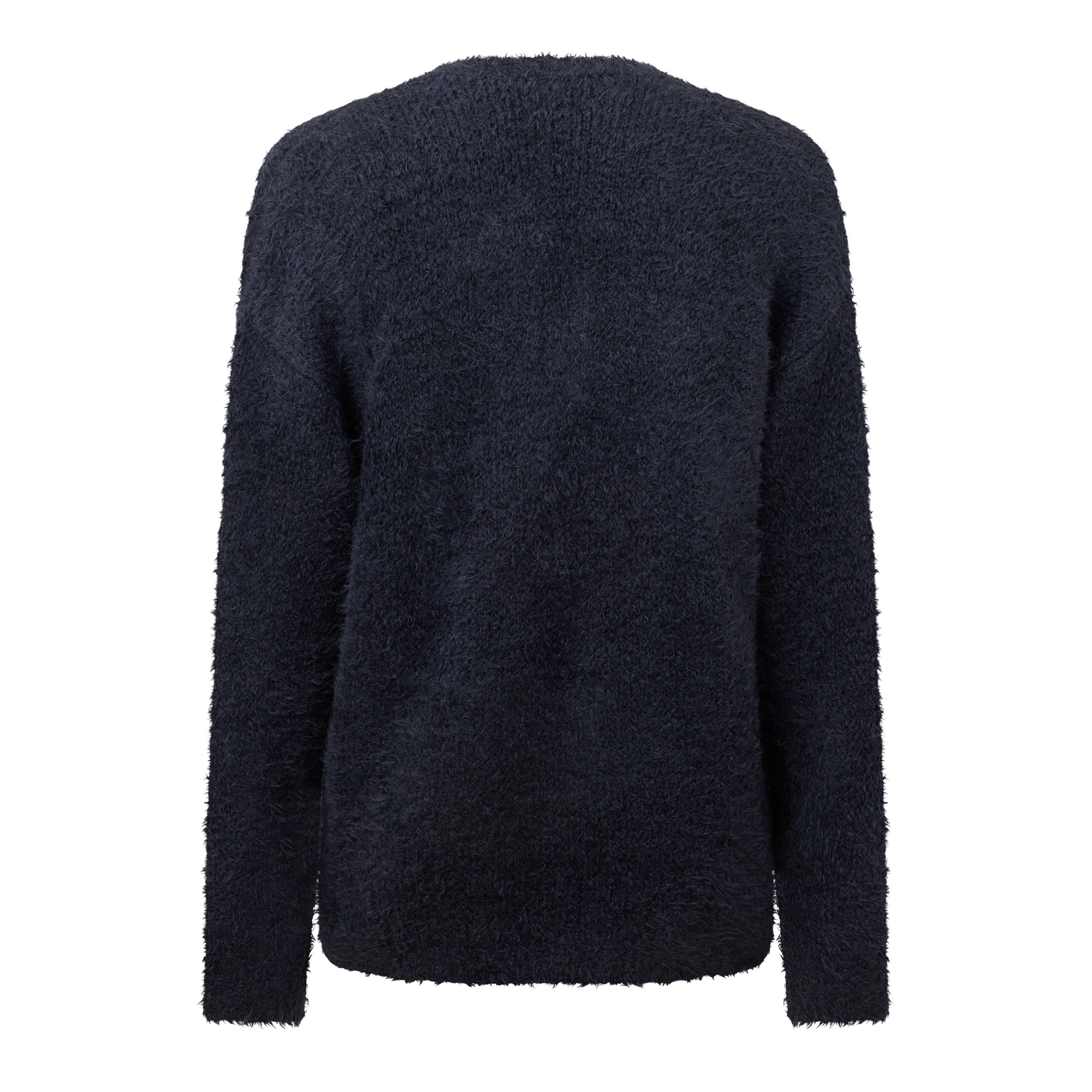 Black - Dolce and Gabbana - DG V Neck Jumper Sn64 - 2