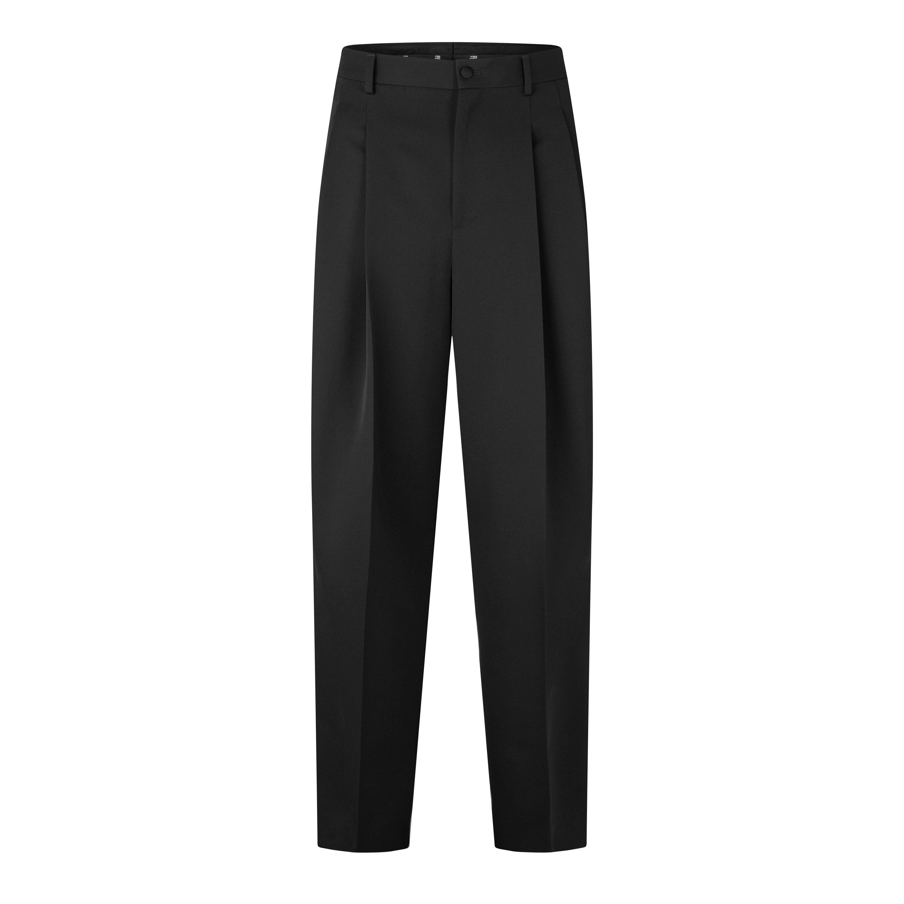 Black - Dolce and Gabbana - DG Wool Tailrd Trou Sn64 - 1