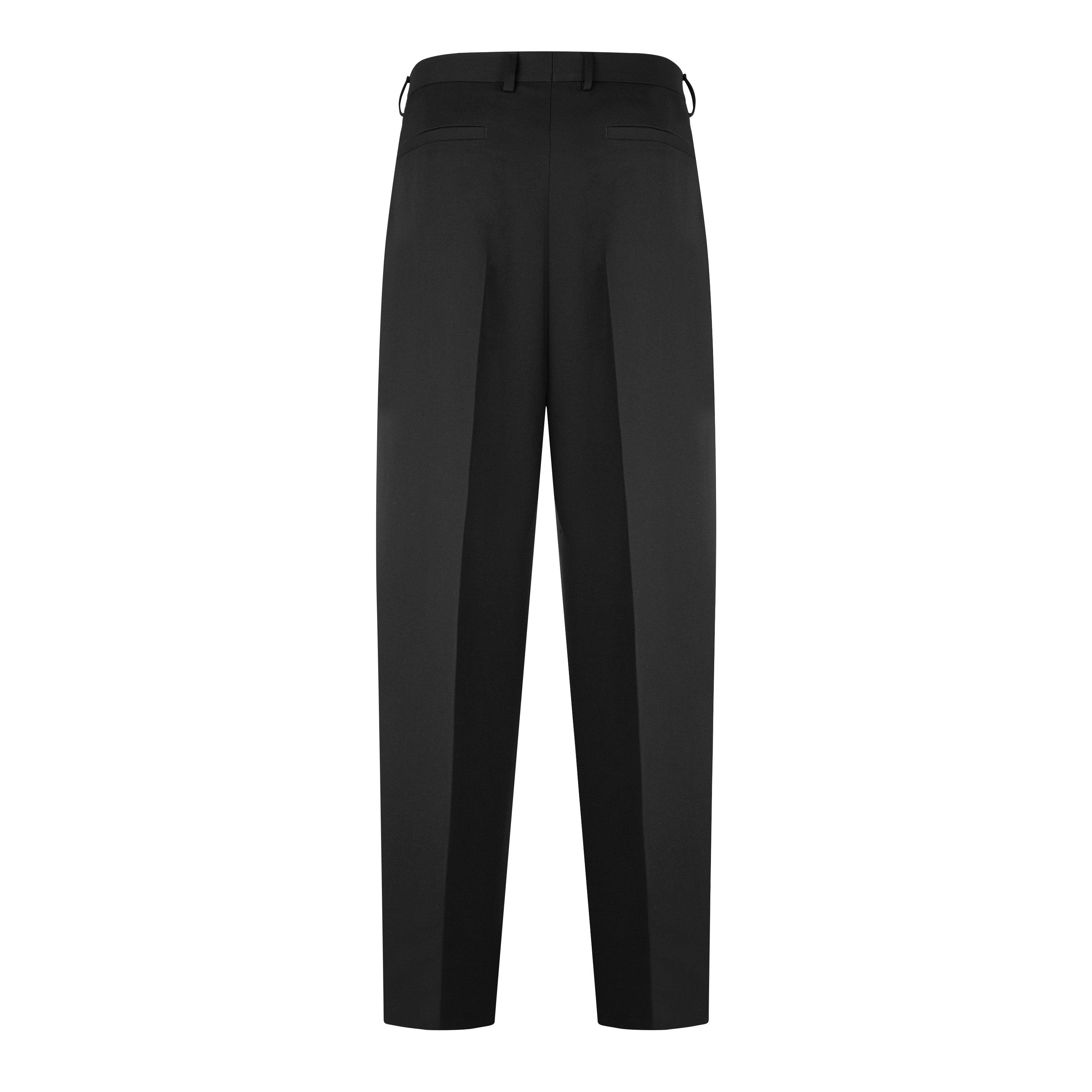 Black - Dolce and Gabbana - DG Wool Tailrd Trou Sn64 - 2