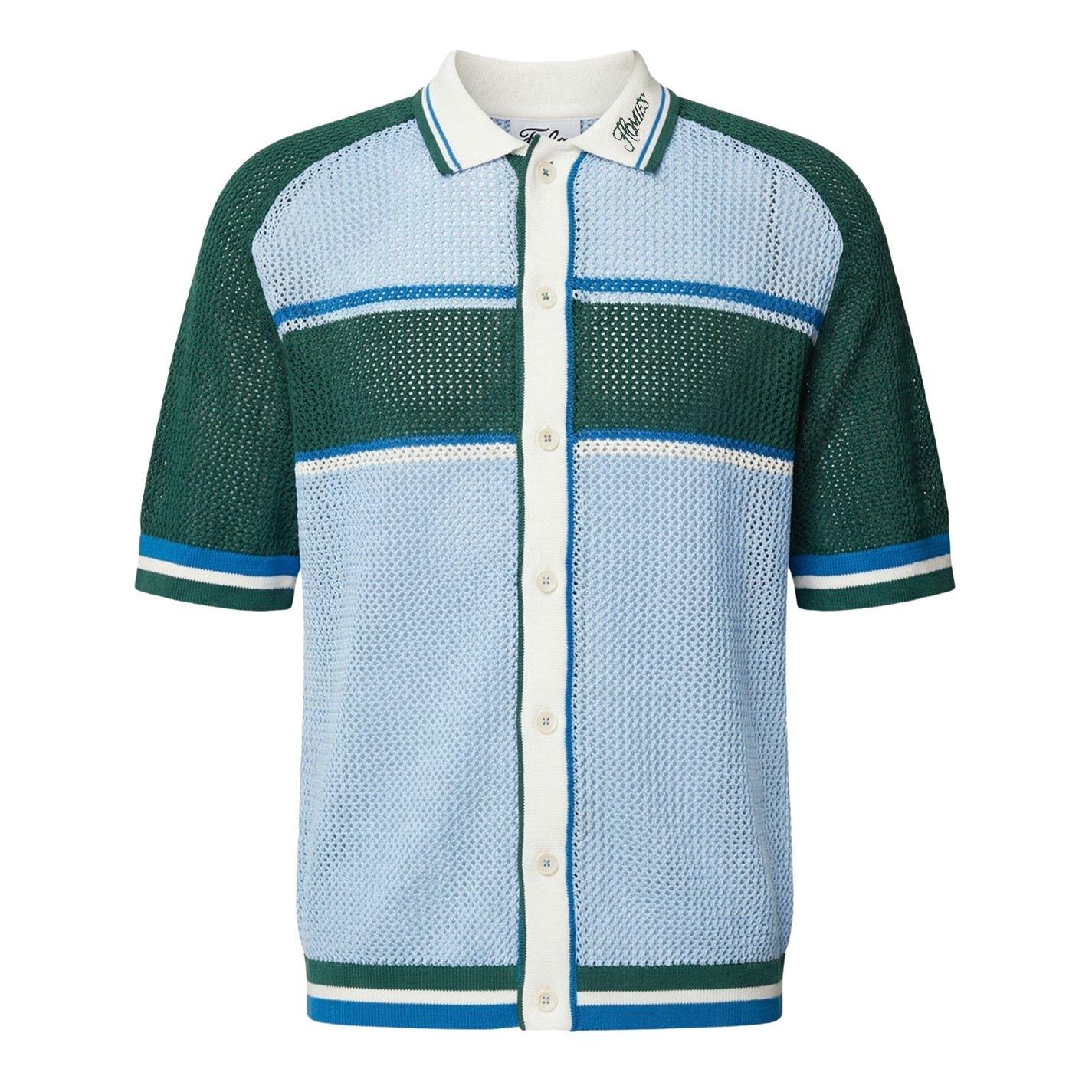 Green/Blue - Homies Marbella - HOMIES POLO KNIT MULTICOLOR - 1