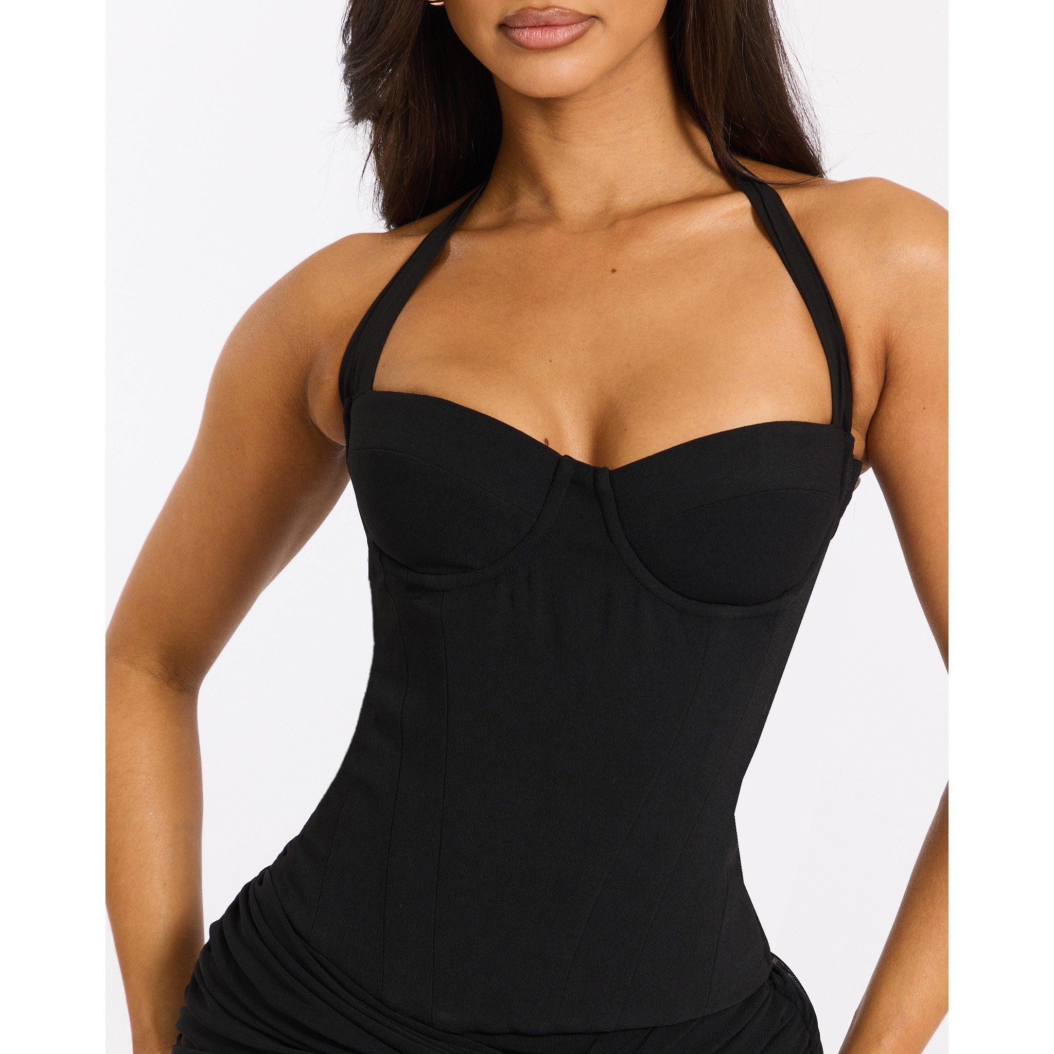 Black - Mars The Label - Women's Zadie Corset Top - 4