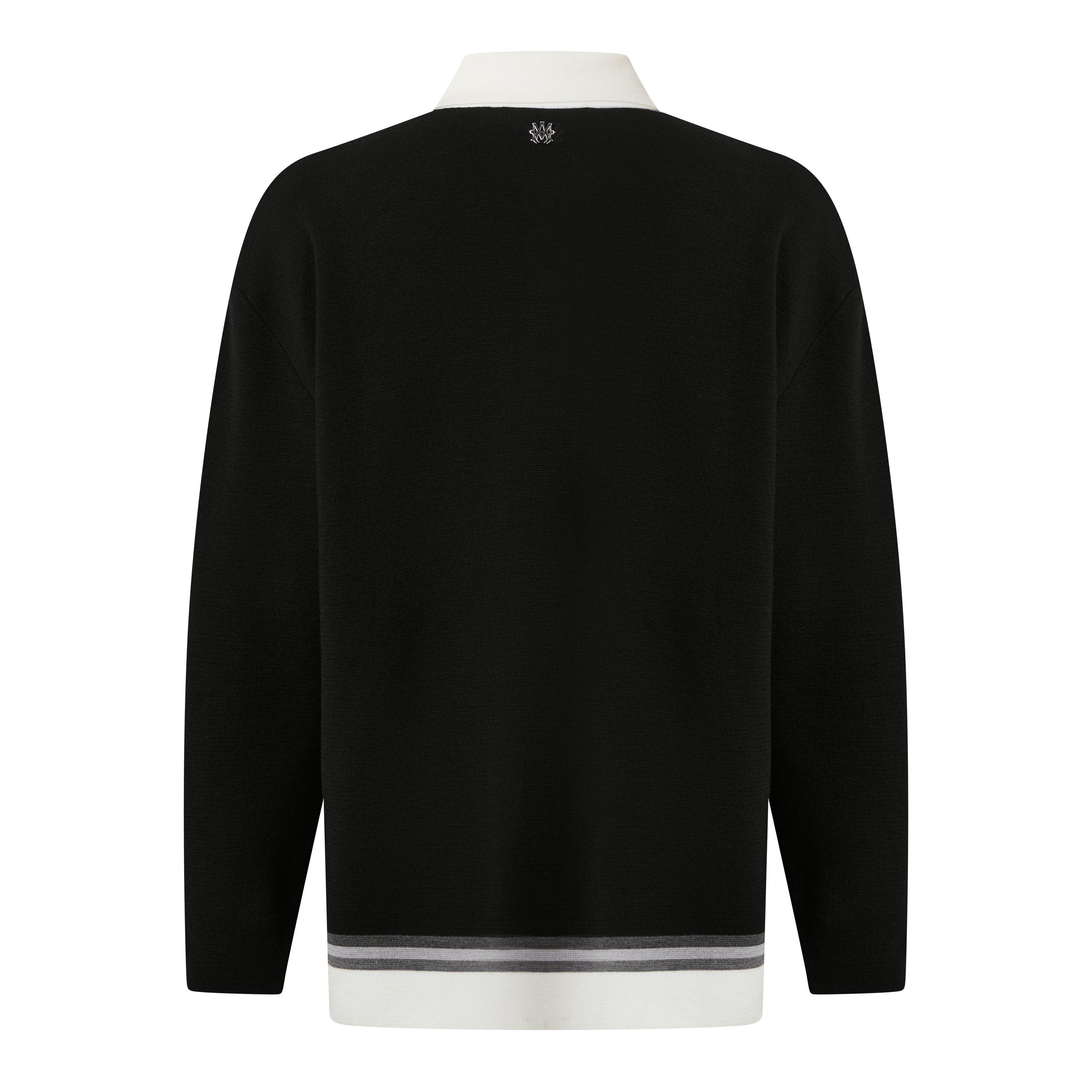 Black - Amiri - Amiri Lasso Knt Polo Sn64 - 2