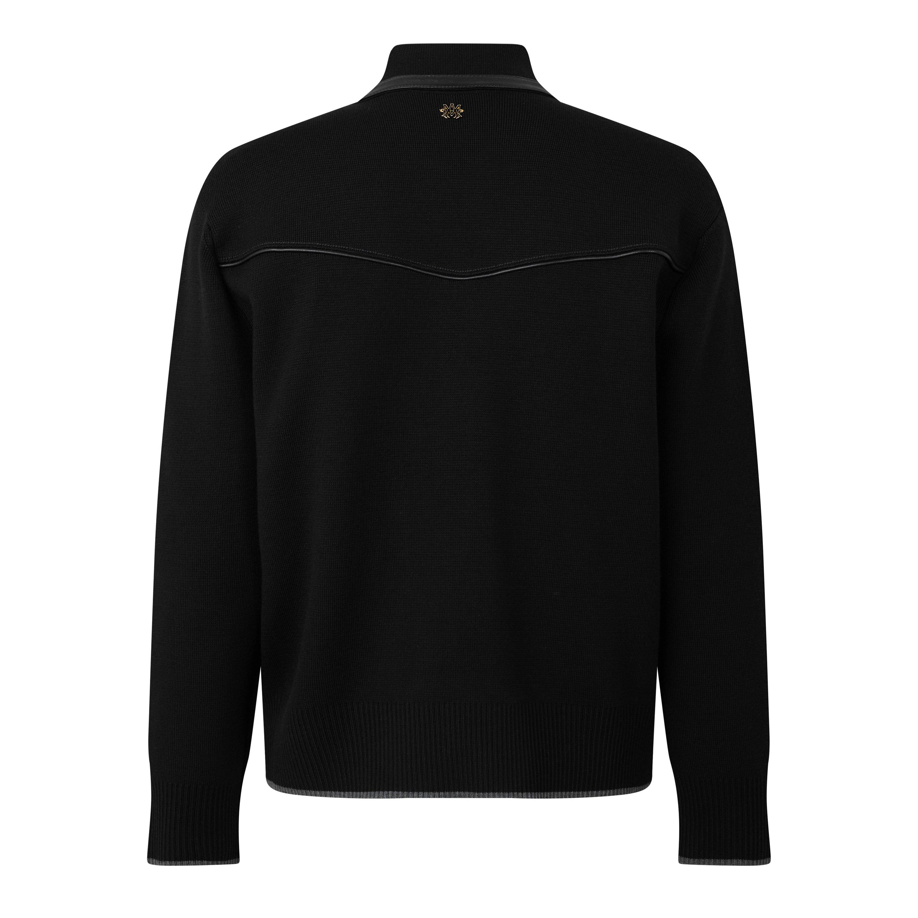 Black - Amiri - Amiri Leather Blouso Sn64 - 2