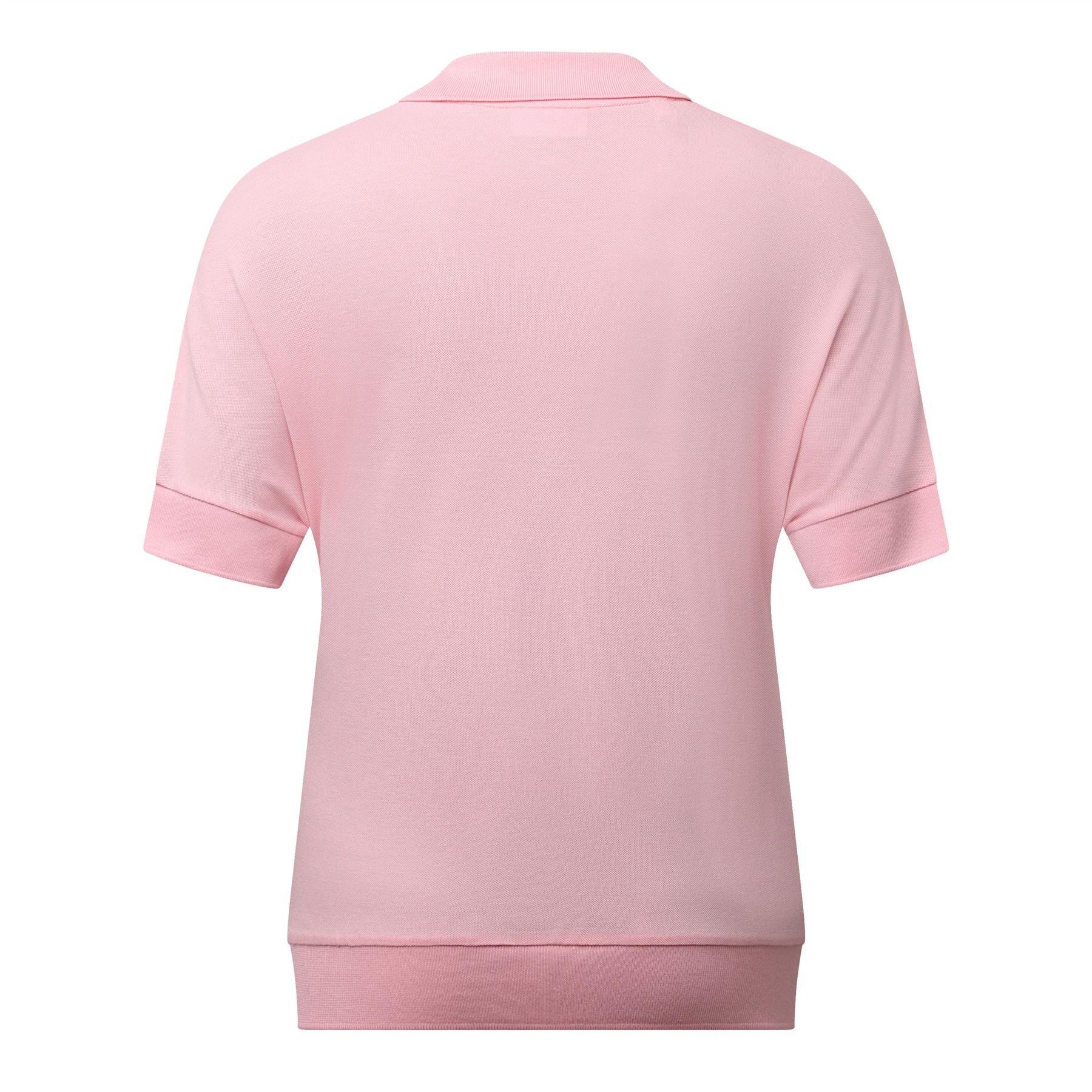 Pink - Lacoste - Loose-Fit Polo Shirt - 2