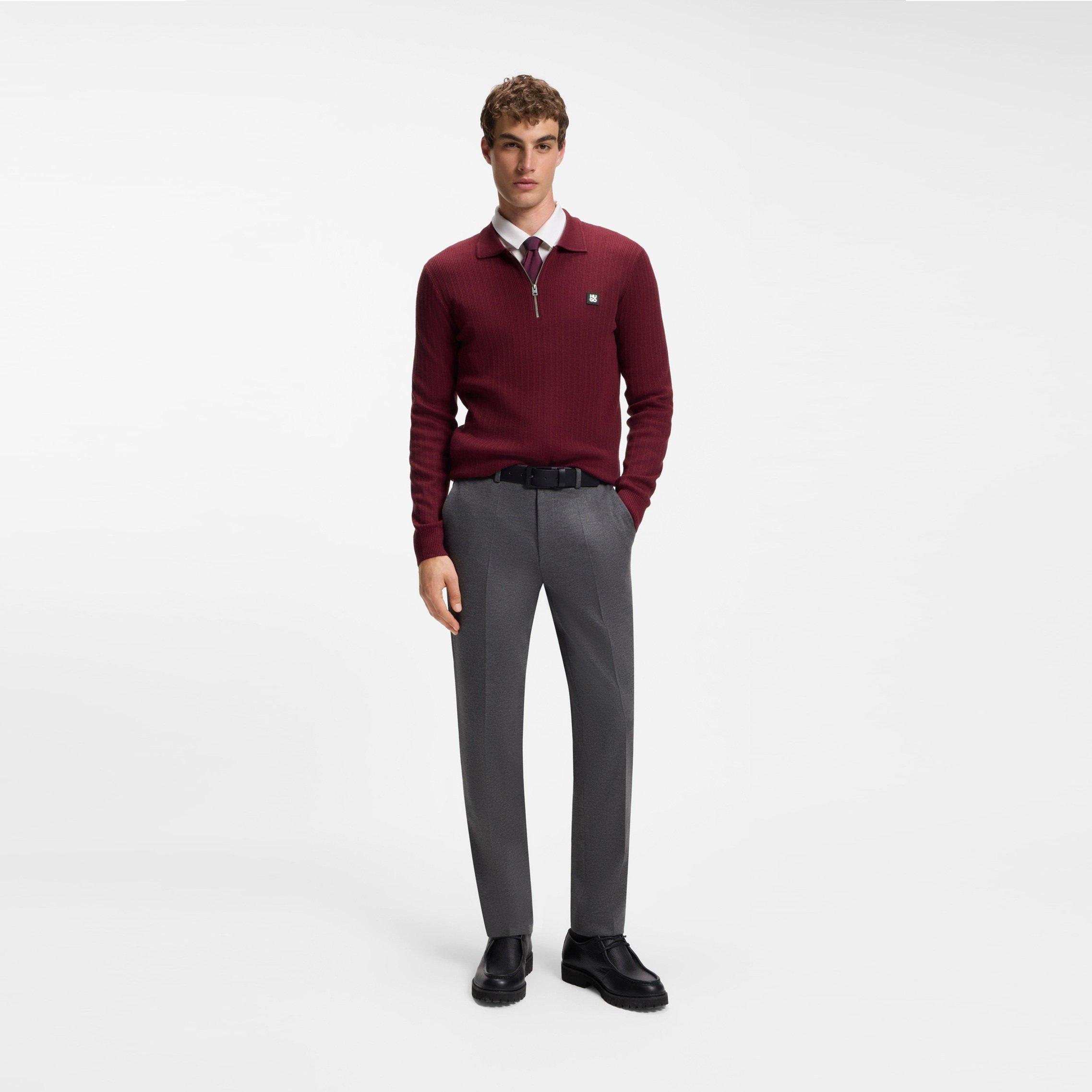 Burgundy 654 - Hugo - Hugo Sastaron QZ Knt Sn64 - 5