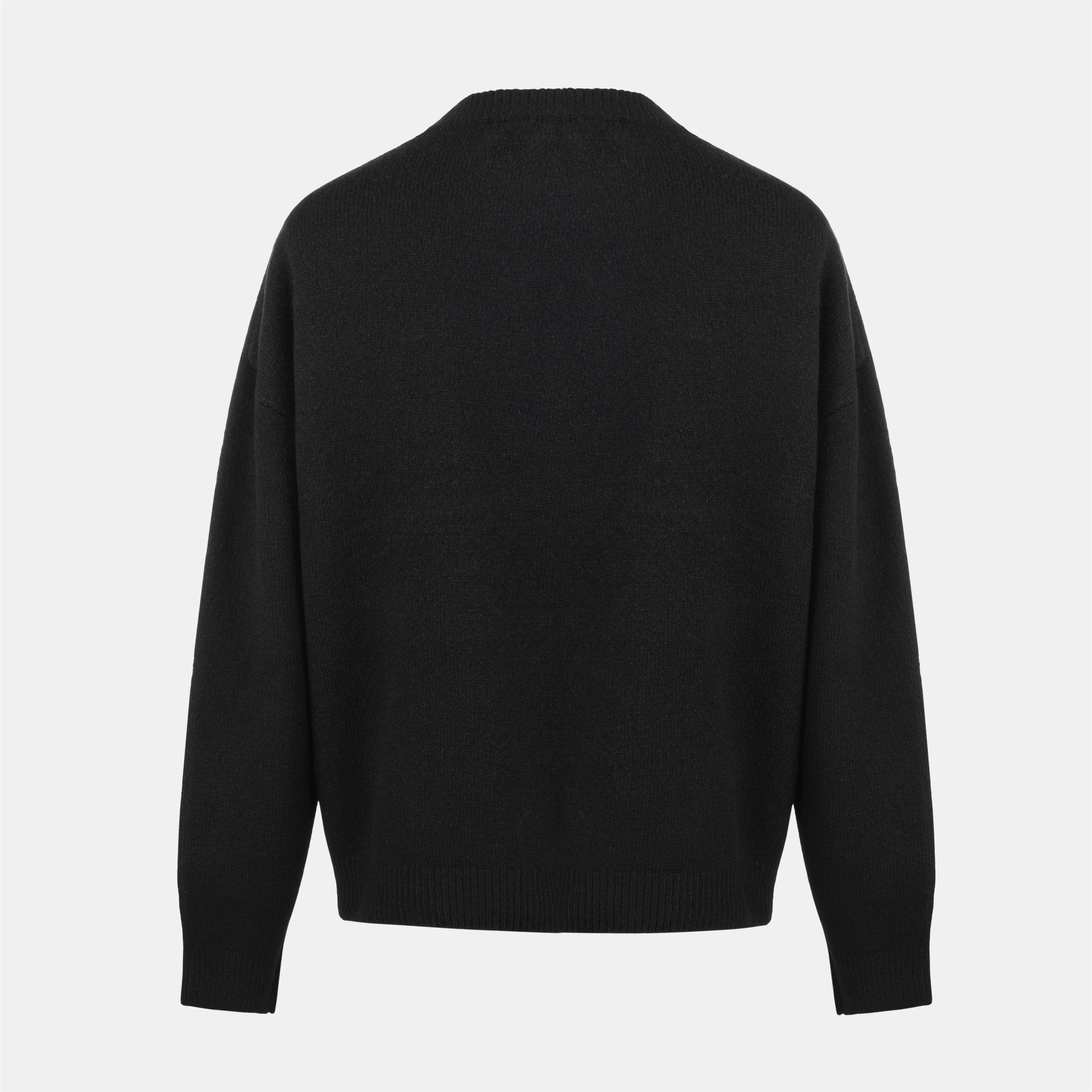 Black - Pretty Boy Ugly World - PBUW World Crew Knit Sn64 - 2