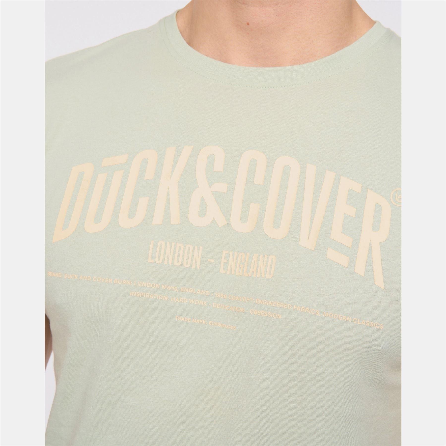 Multi Colour - Duck and Cover - Haltecks 5 Pack T-Shirts - 3