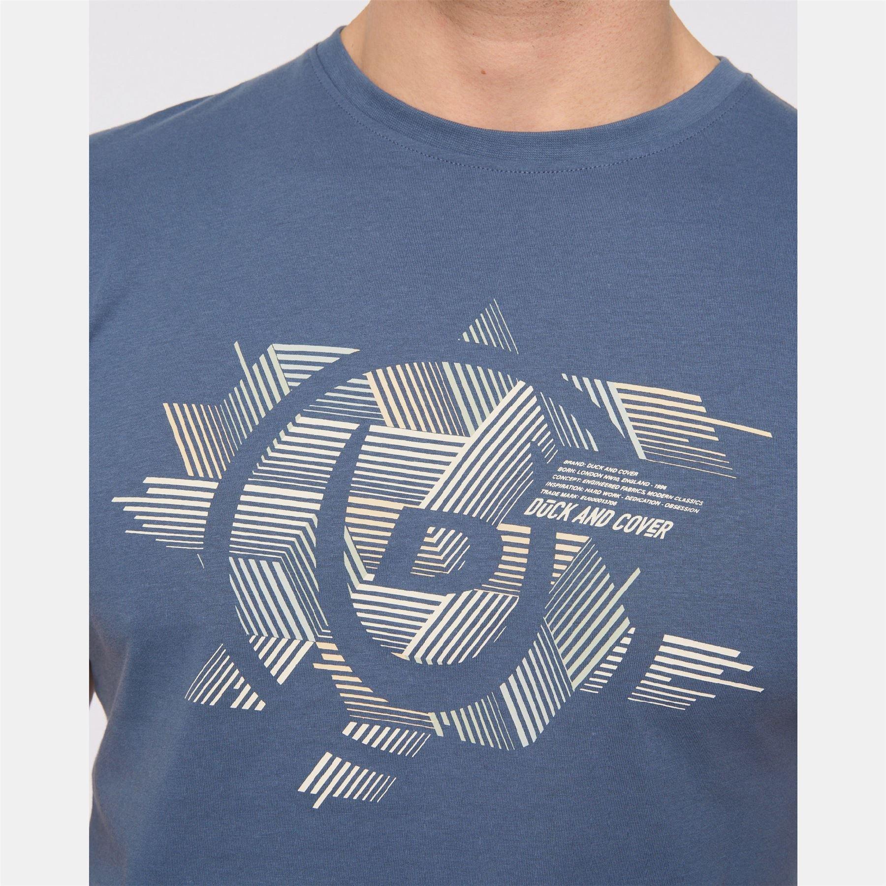 Multi Colour - Duck and Cover - Haltecks 5 Pack T-Shirts - 6