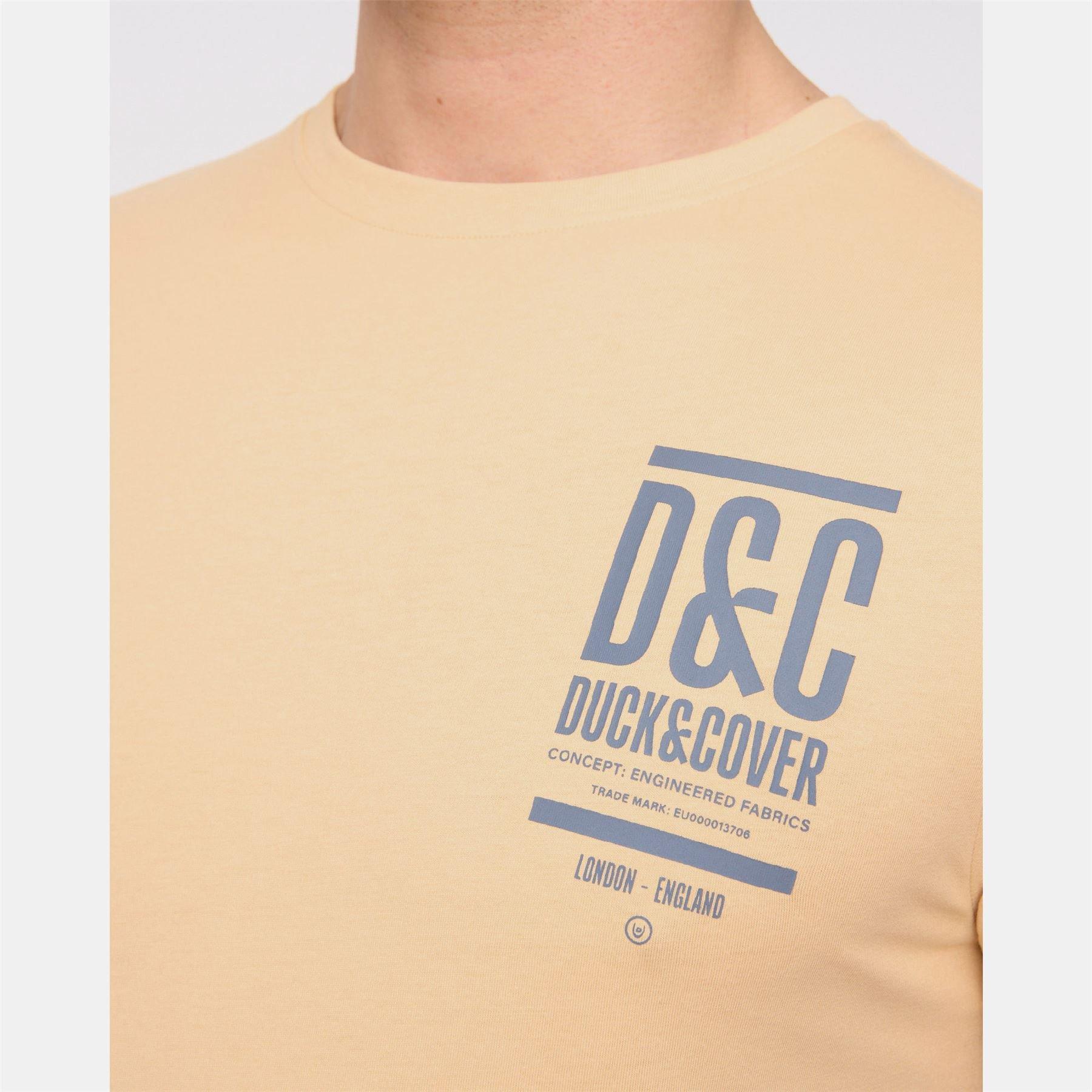 Multi Colour - Duck and Cover - Haltecks 5 Pack T-Shirts - 7