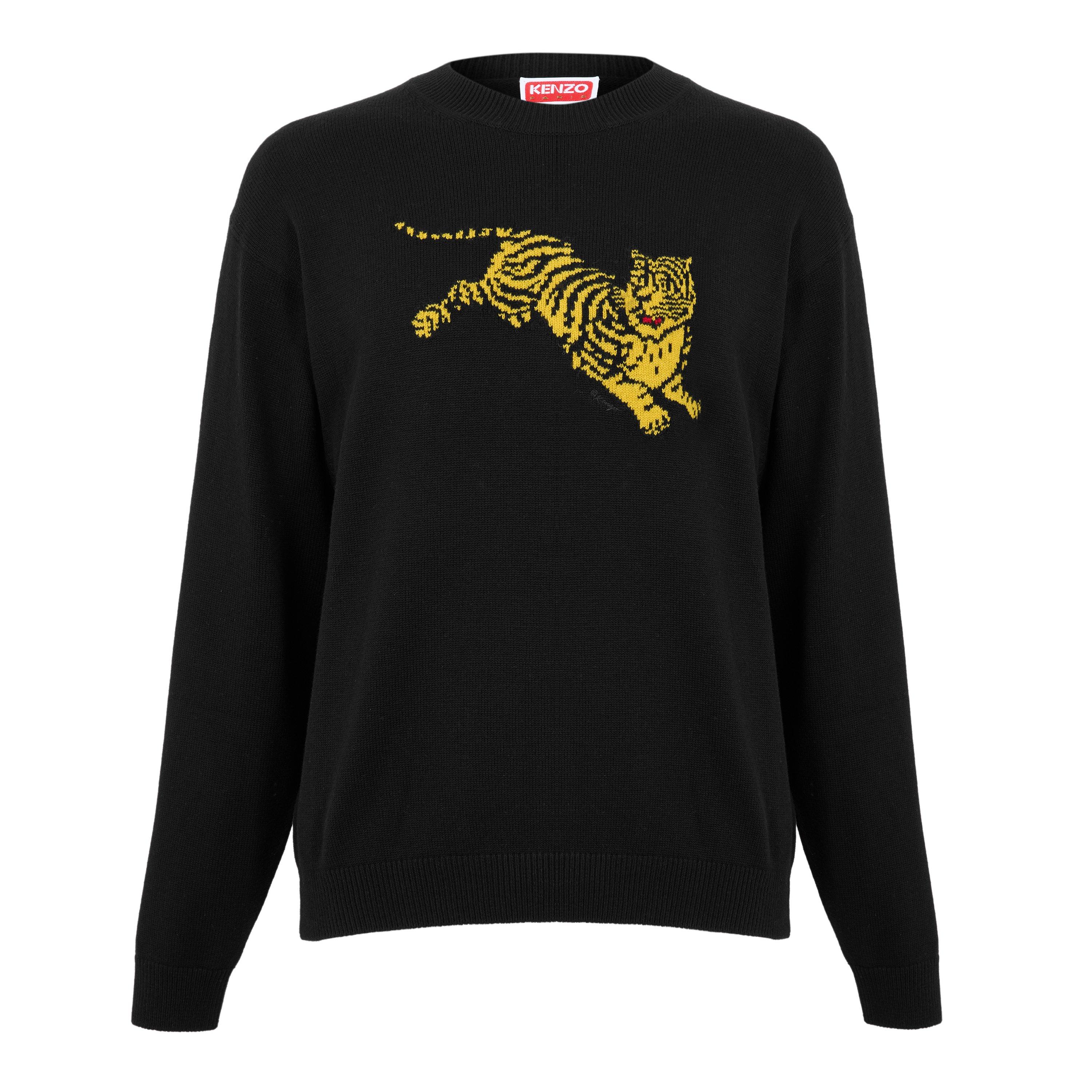 Black - Kenzo - KNZO J Tiger Jumper Sn64 - 1