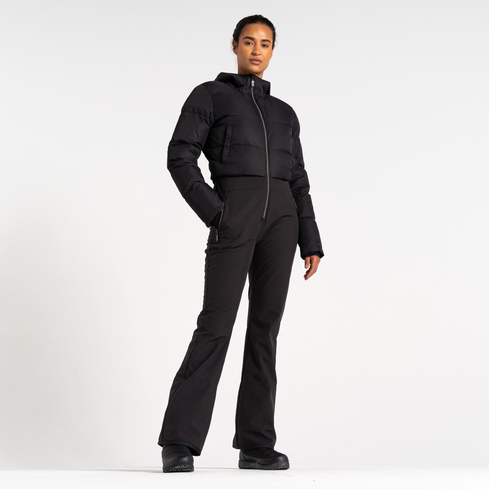 Black - Dare 2b - Womens Flurry Waterproof Breathable Snowsuit - 6