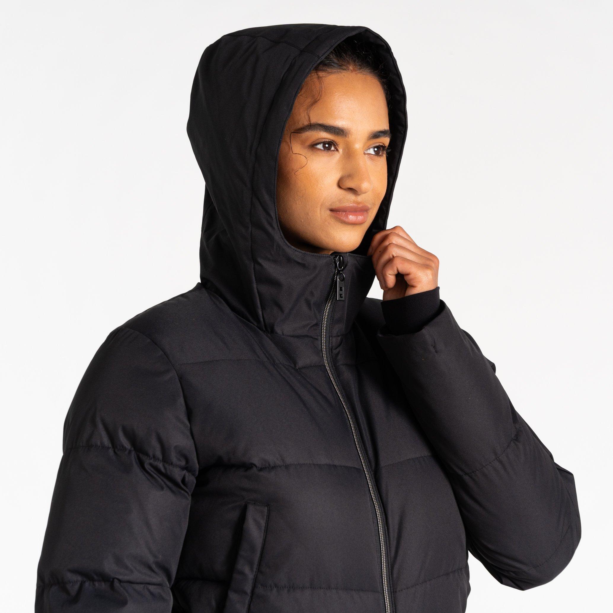 Black - Dare 2b - Womens Flurry Waterproof Breathable Snowsuit - 10