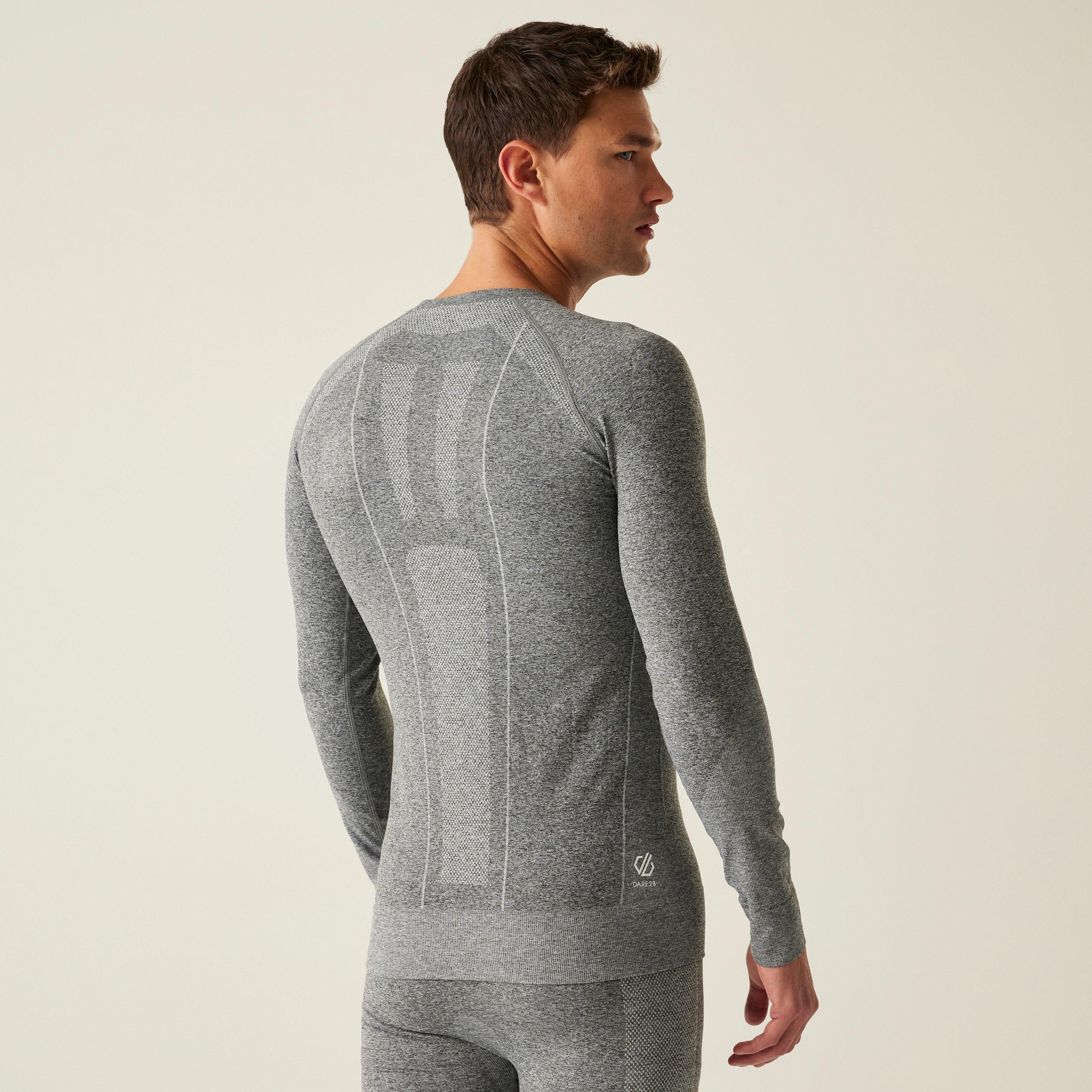 Charcoal Grey M - Dare 2b - Mens In The Zone III Long Sleeve Breathable Anti - 2