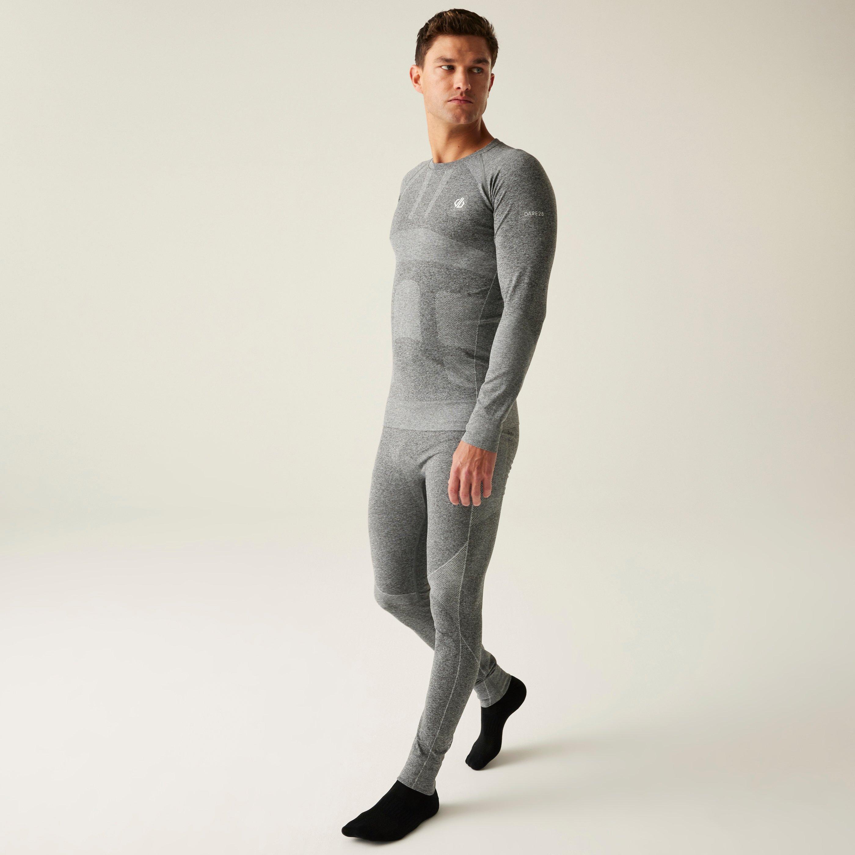Charcoal Grey M - Dare 2b - Mens In The Zone III Long Sleeve Breathable Anti - 3