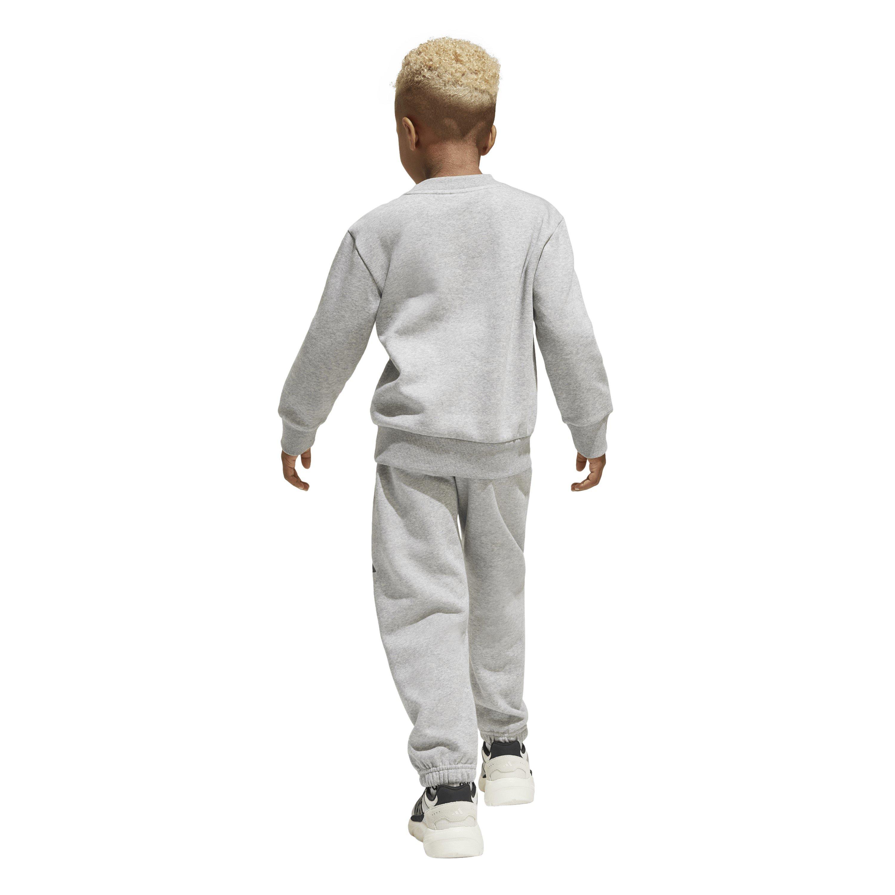 Grijs Hthr/Zwart - adidas - Essentials Joggers Set Juniors - 5