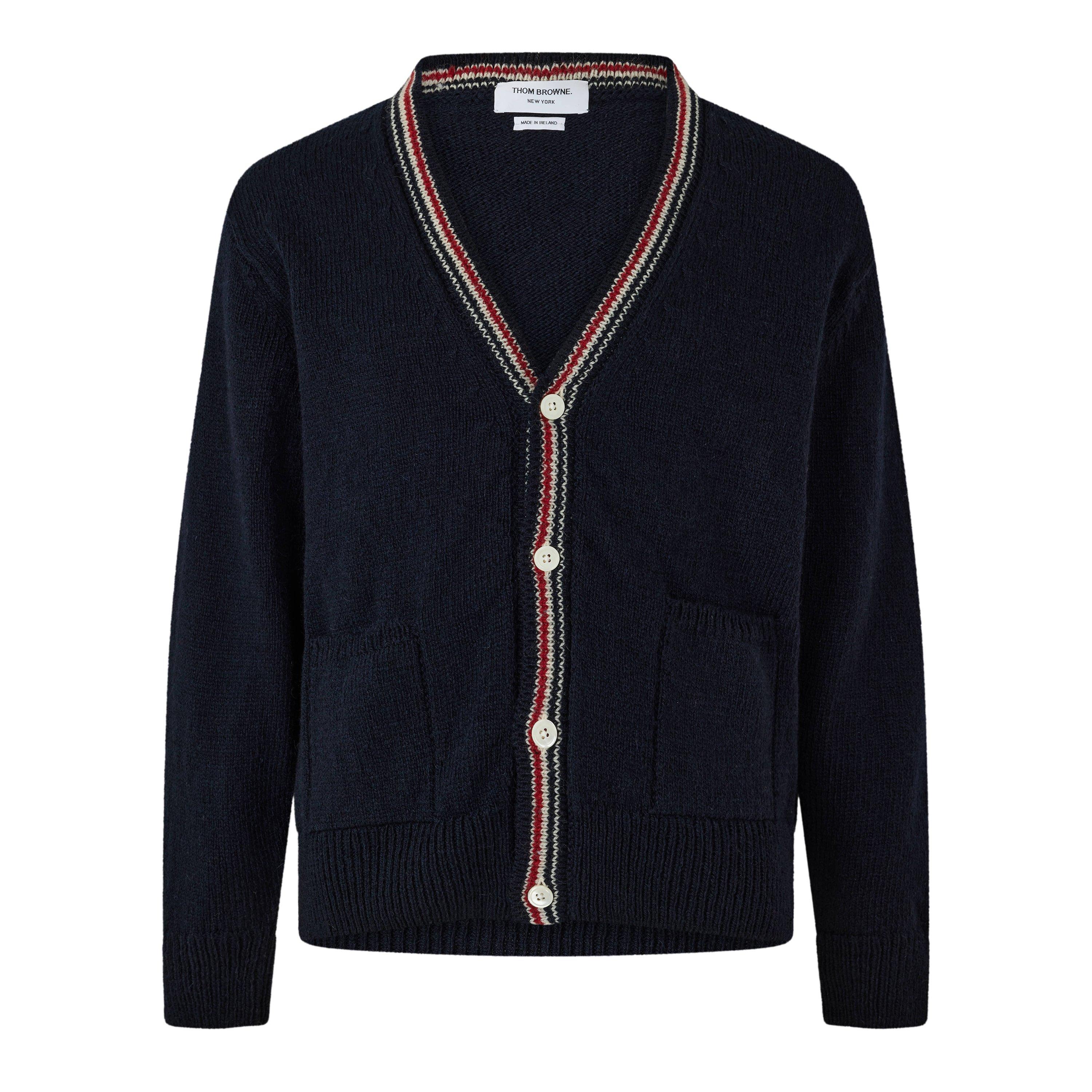 Navy - Thom Browne - TB Hector Ptchwrk V Sn63 - 1