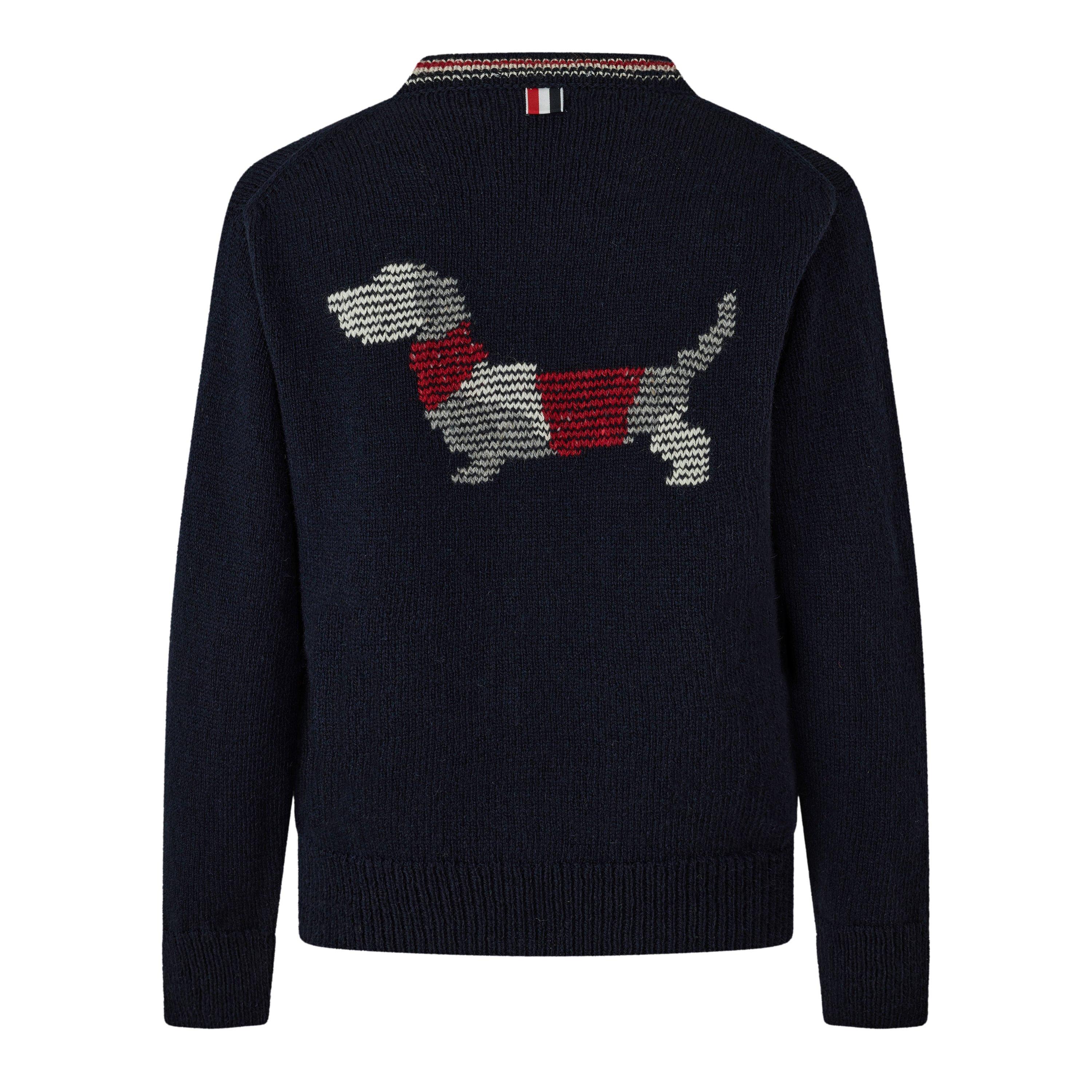 Navy - Thom Browne - TB Hector Ptchwrk V Sn63 - 2