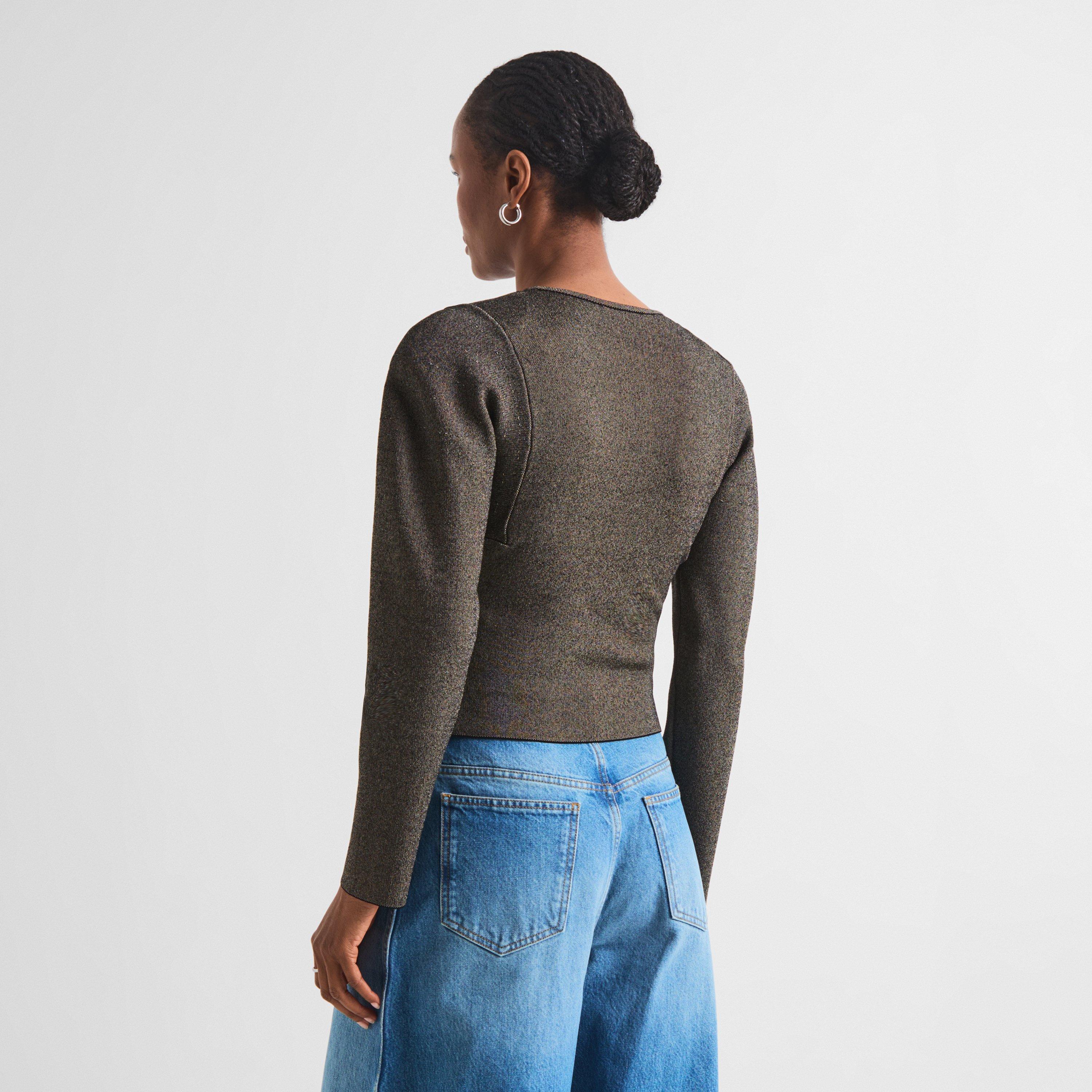Dark Beige - Jacquemus - Women's Le Cardigan Sera - 4