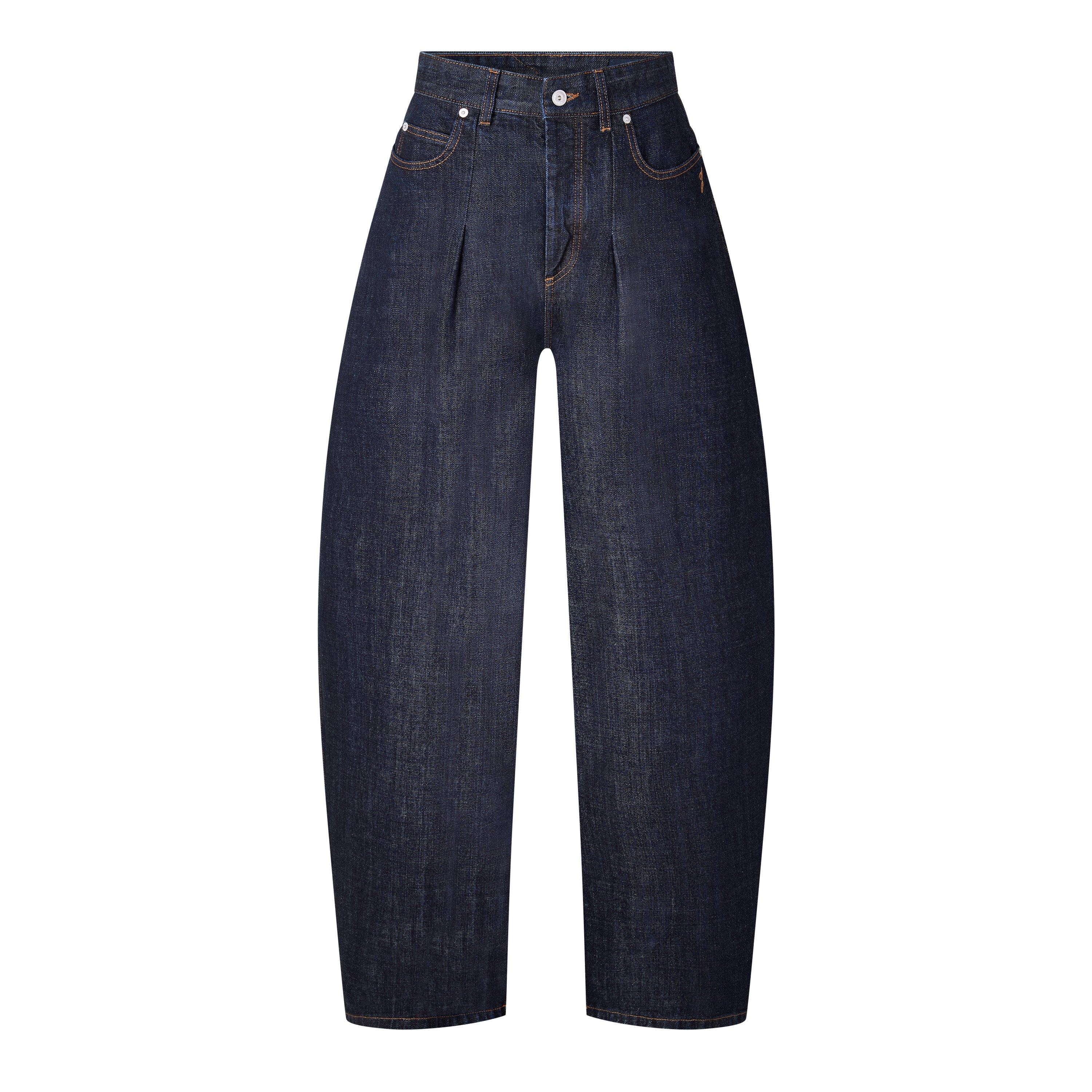 Jacquemus | Women's Le De-Nimes Ovalo Tapered Jeans | Flannels