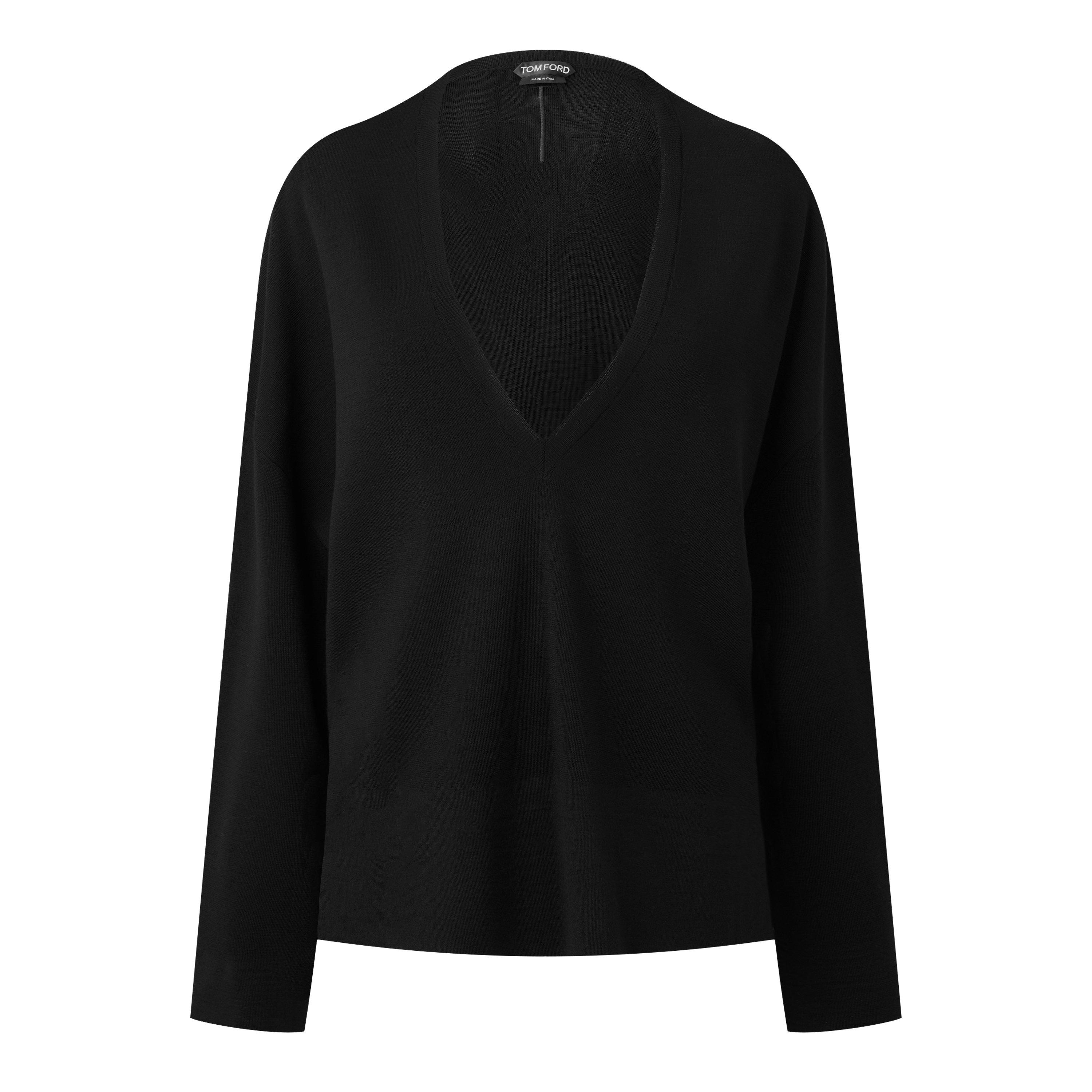 Black - Tom Ford - TF Merino Viscose Ju Ld64 - 1
