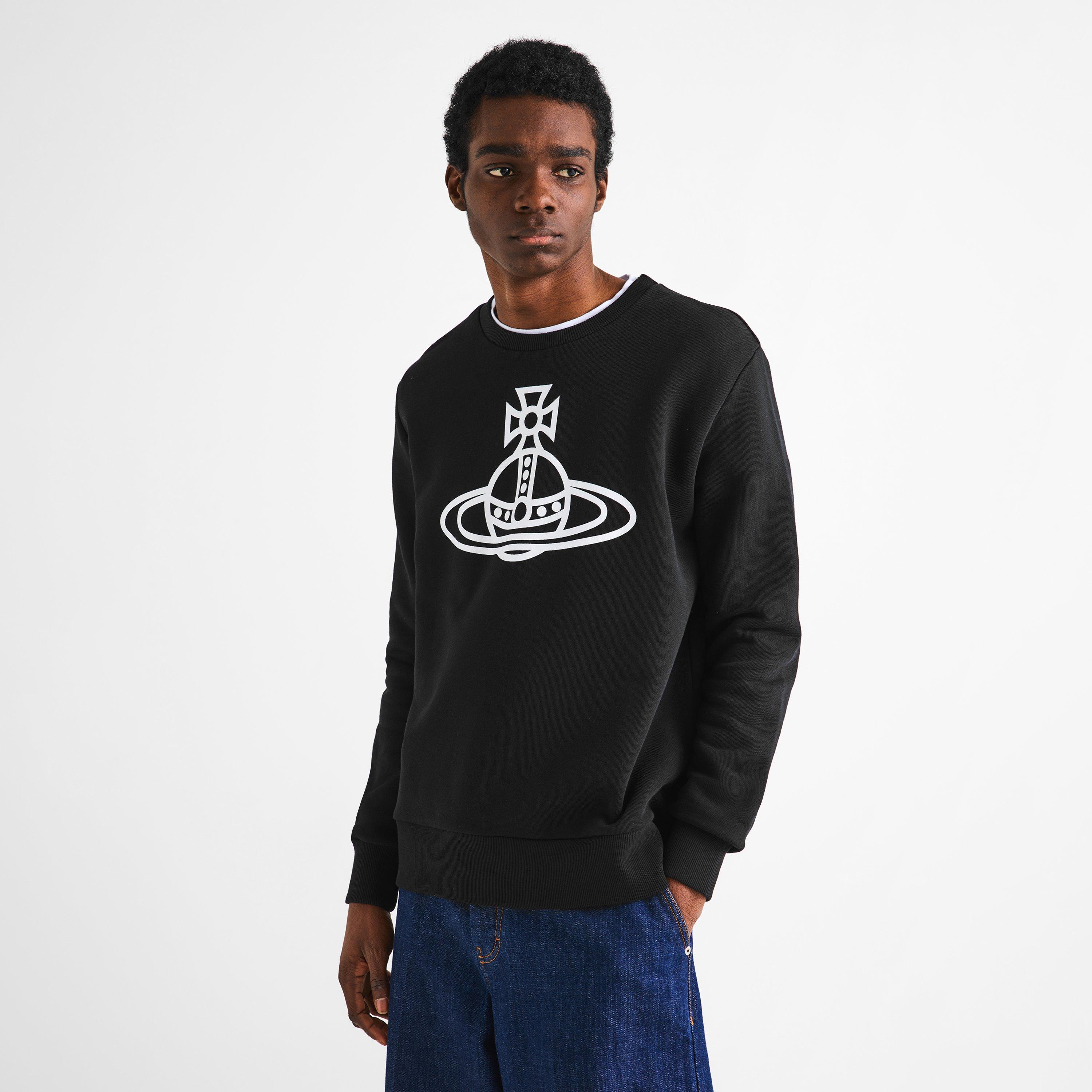 Black - Vivienne Westwood - Viv Big Orb Sweat Sn05 - 3