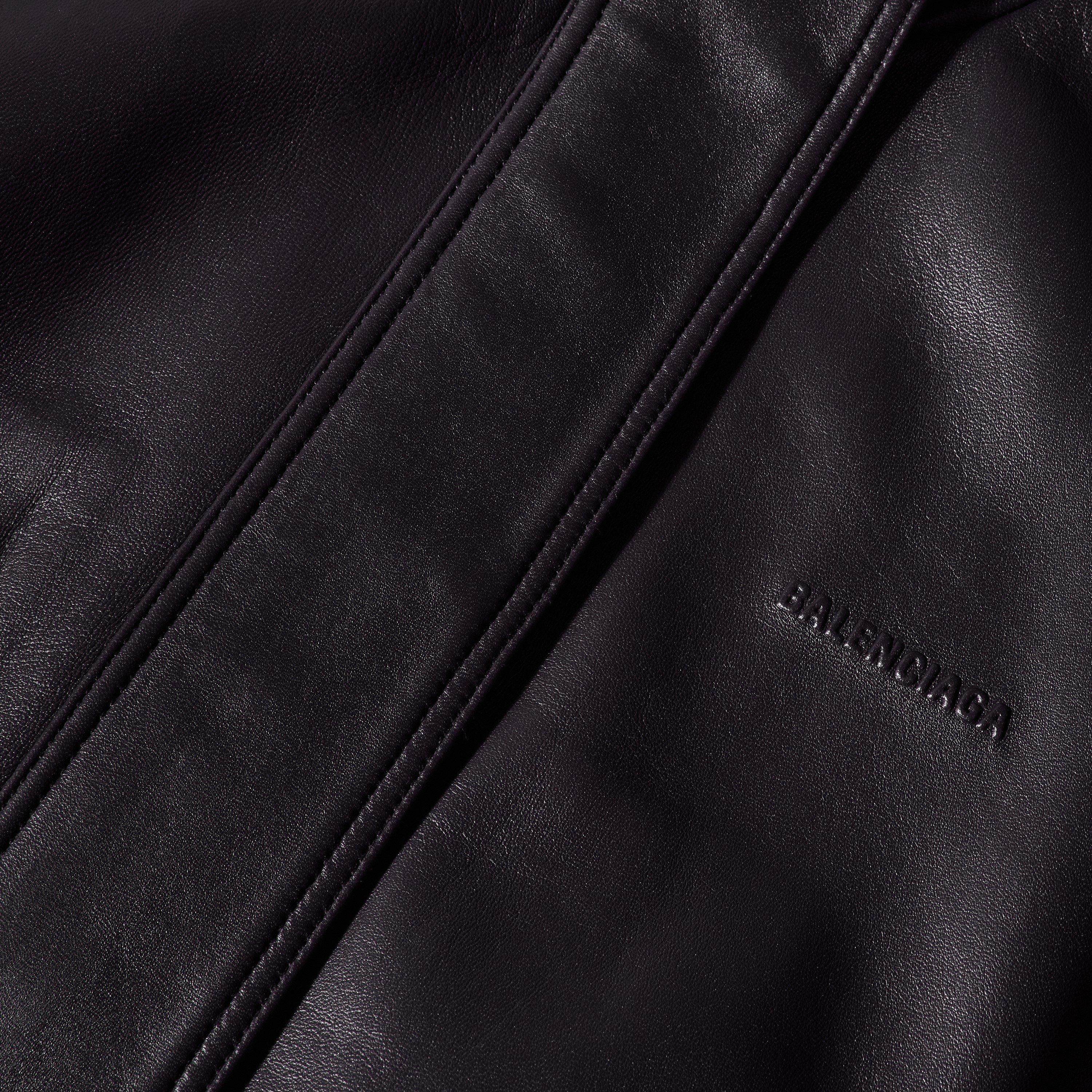 Moka - Balenciaga - Bal Leather Gillet Ld64 - 3